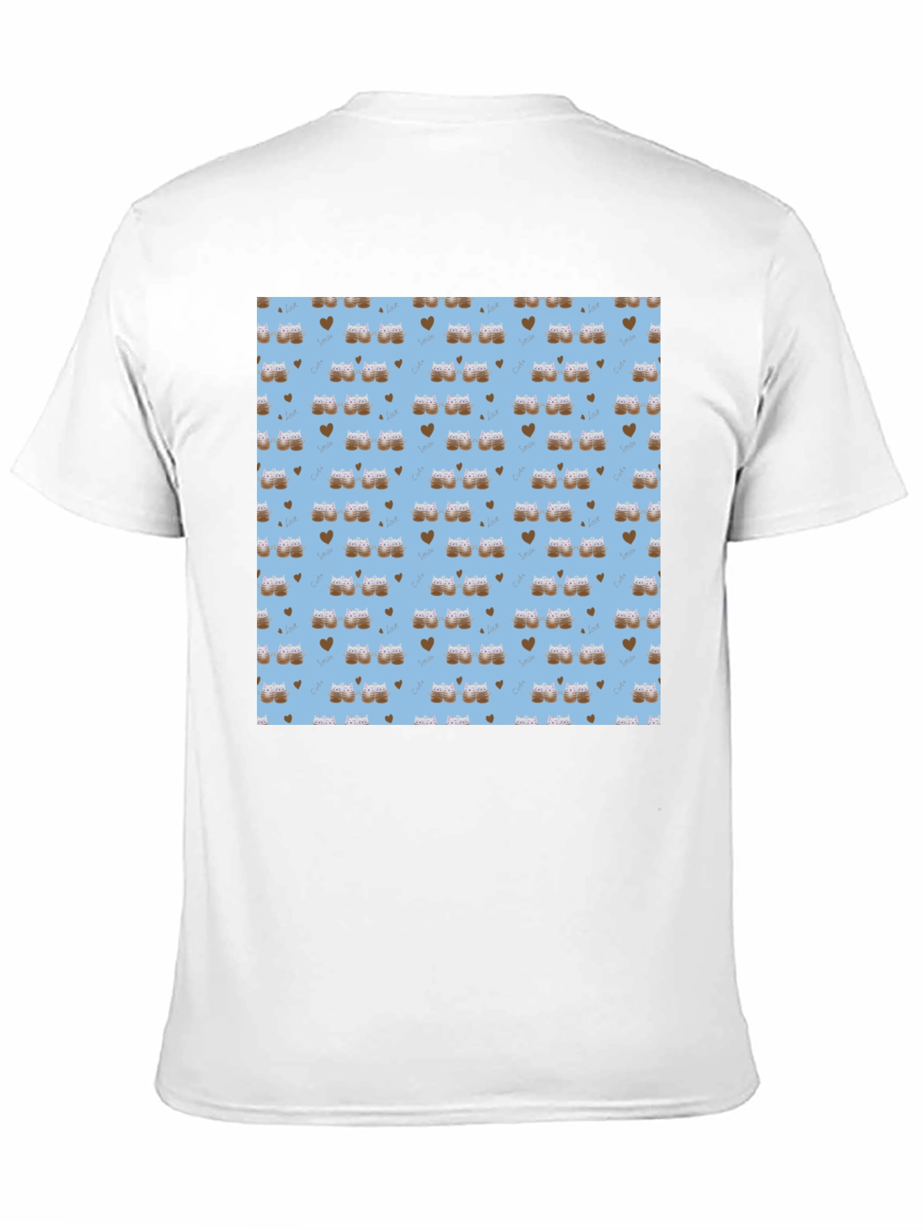 Cute Coffee & Hearts T-Shirt -  Unisex Graphic Tee