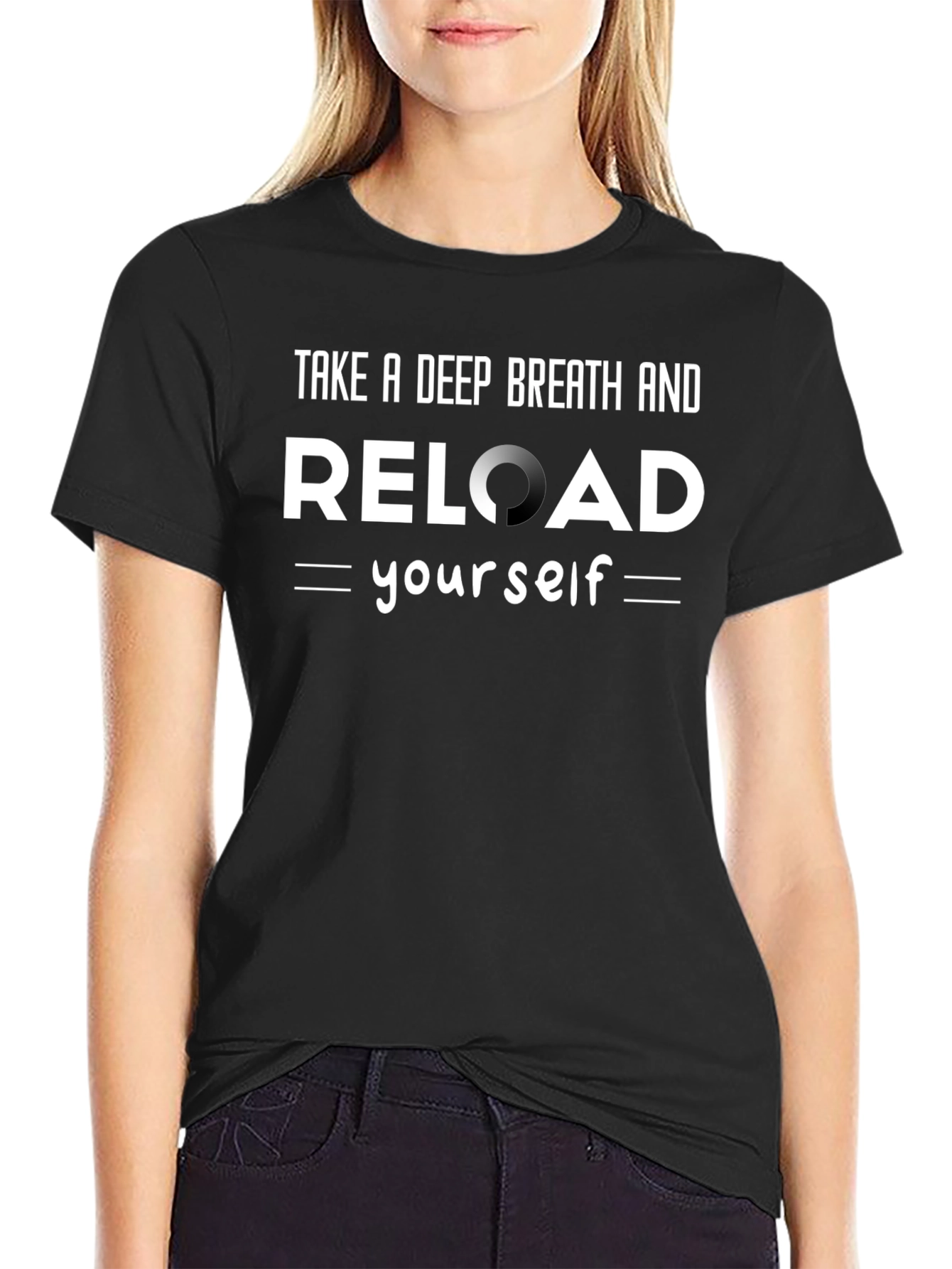 Reload Yourself Mens Graphic T-Shirt