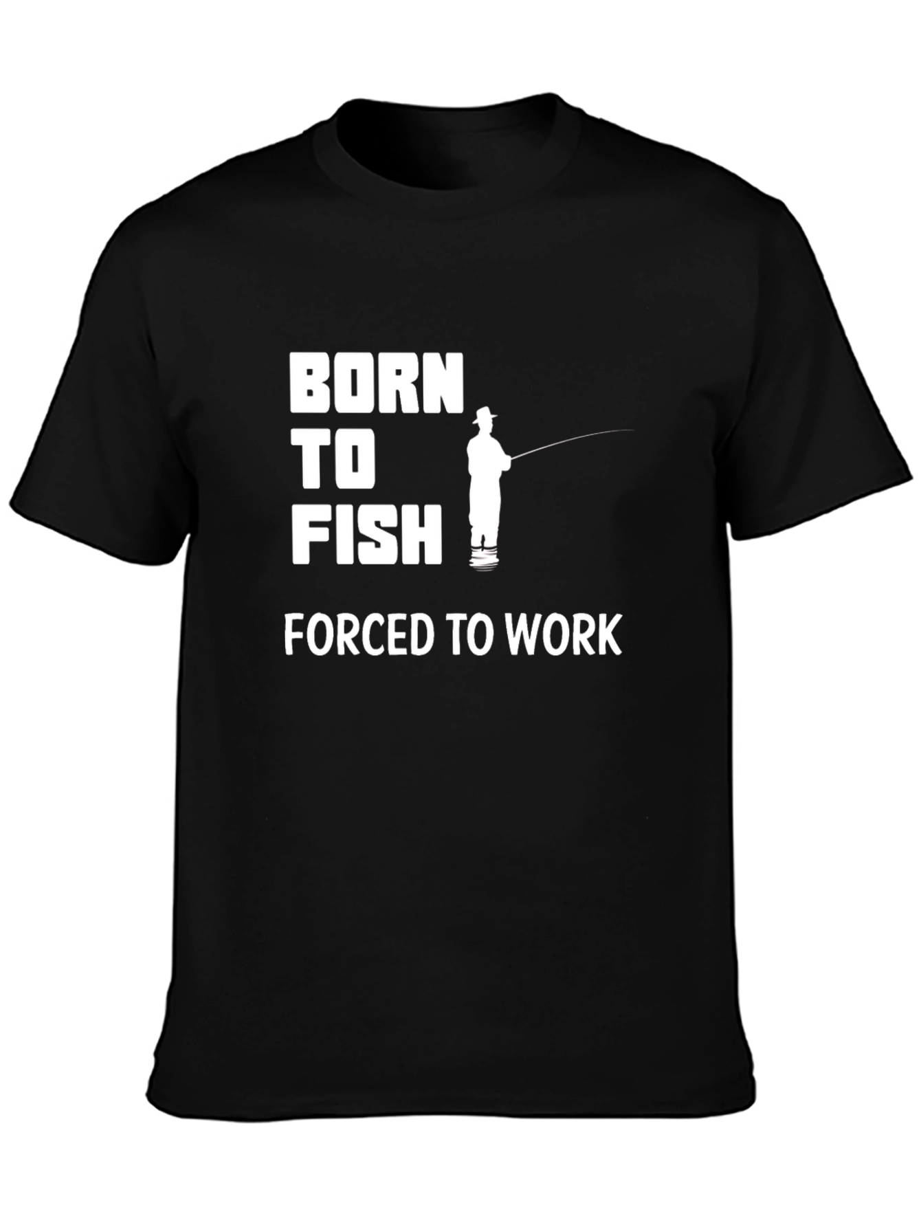 Born to Fish T-Shirt - Funny Fishing Tee