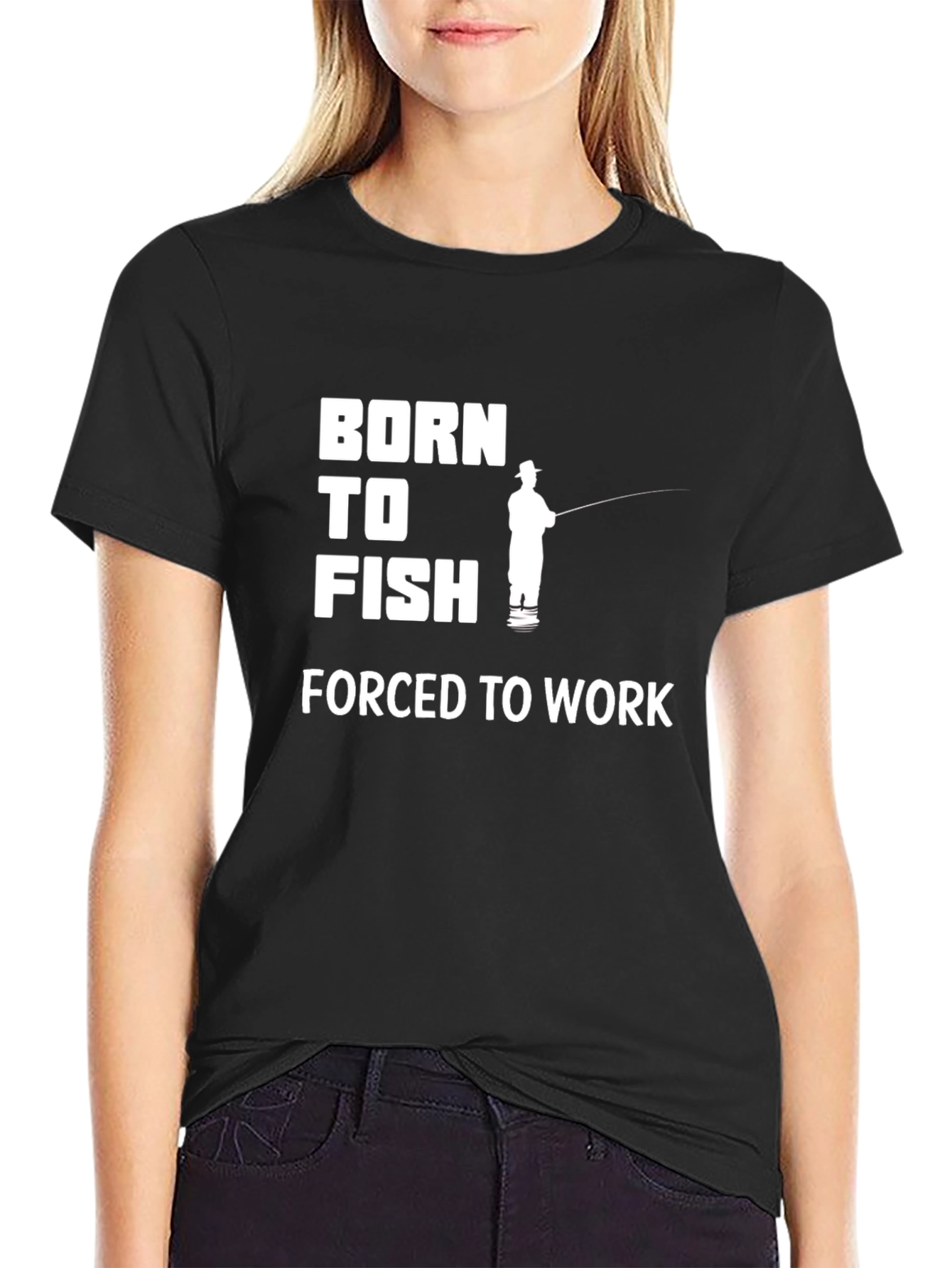 Born to Fish T-Shirt - Funny Fishing Tee