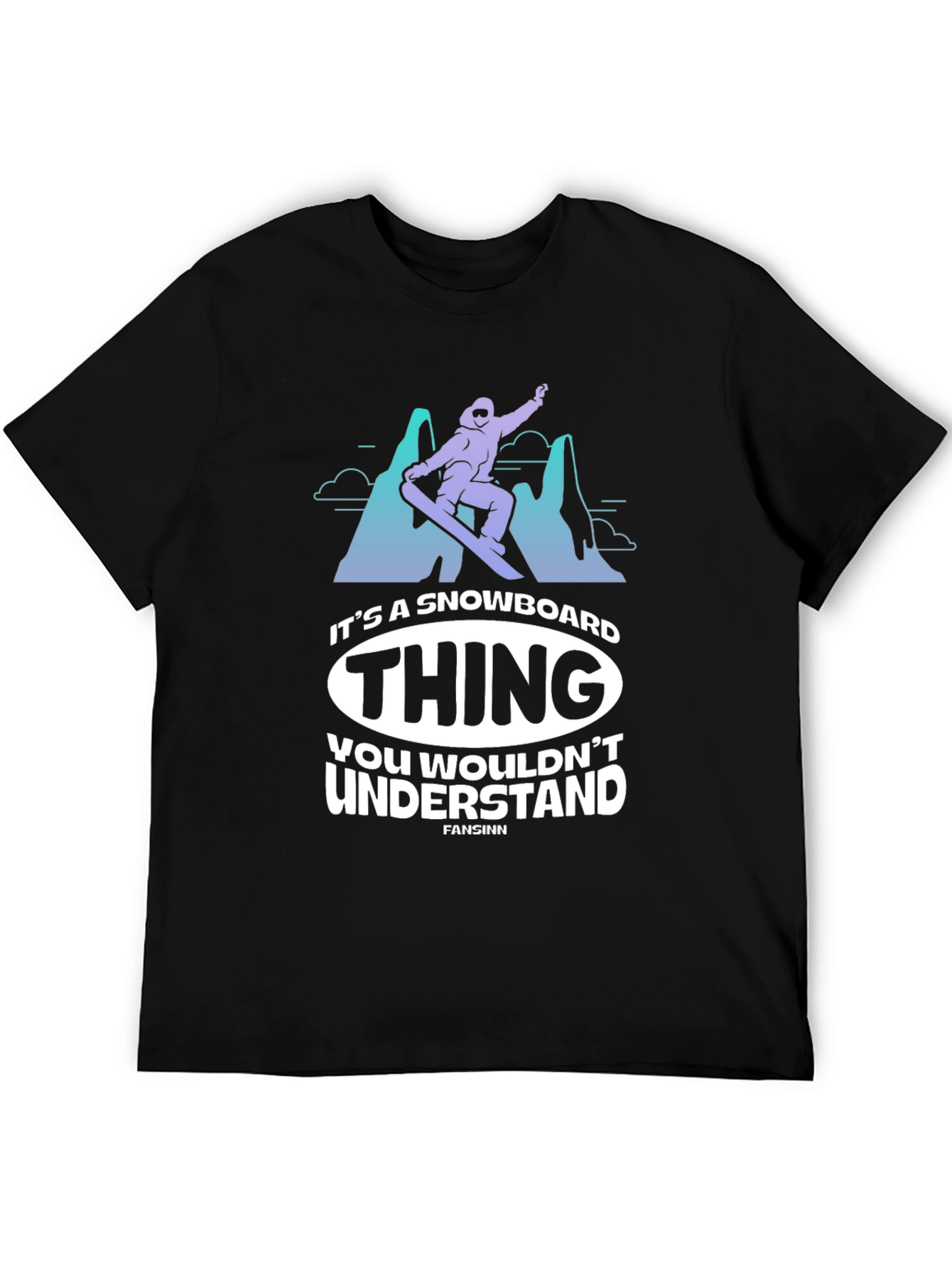 Snowboard Thing T-Shirt: Unique Graphic Tee