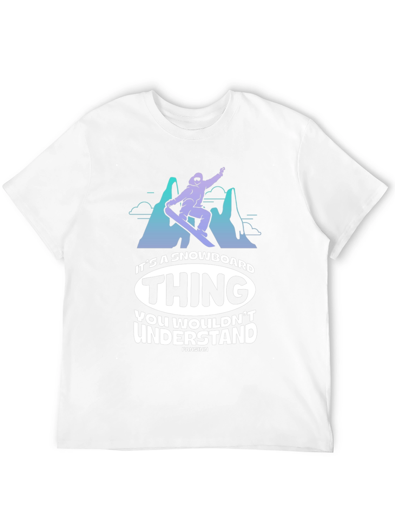 Snowboard Thing T-Shirt: Unique Graphic Tee