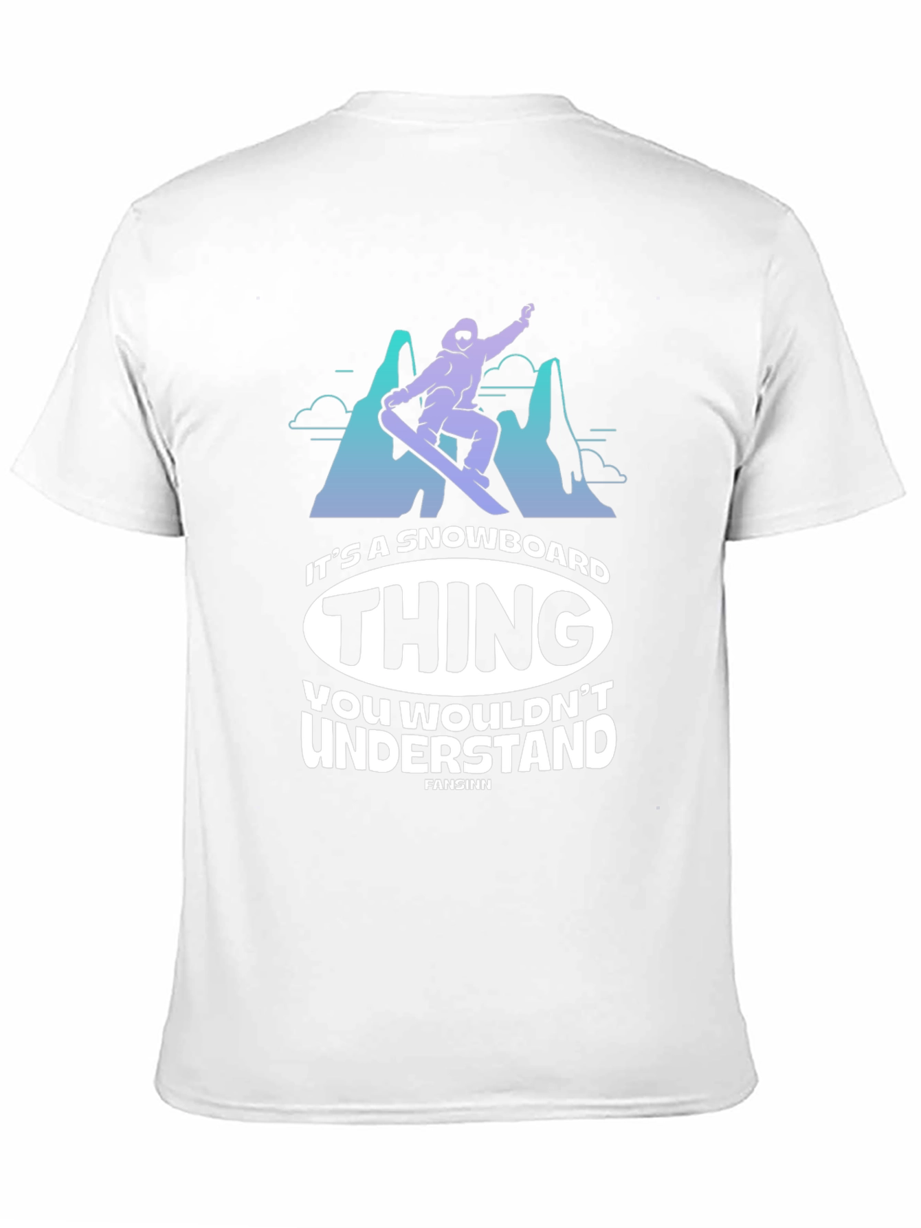 Snowboard Thing T-Shirt: Unique Graphic Tee