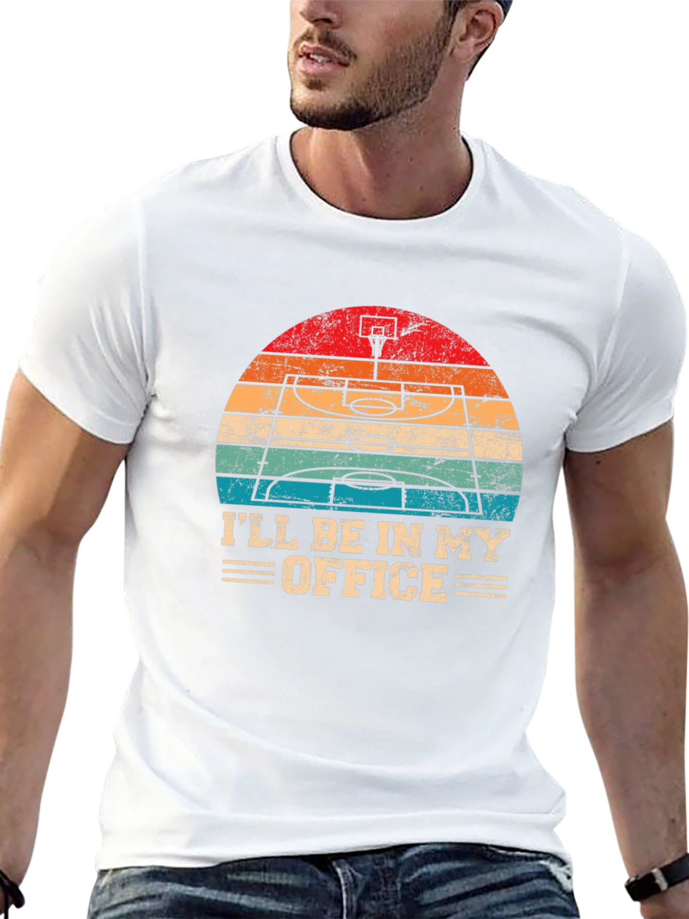 Ill Be In My Office Basketball T-Shirt