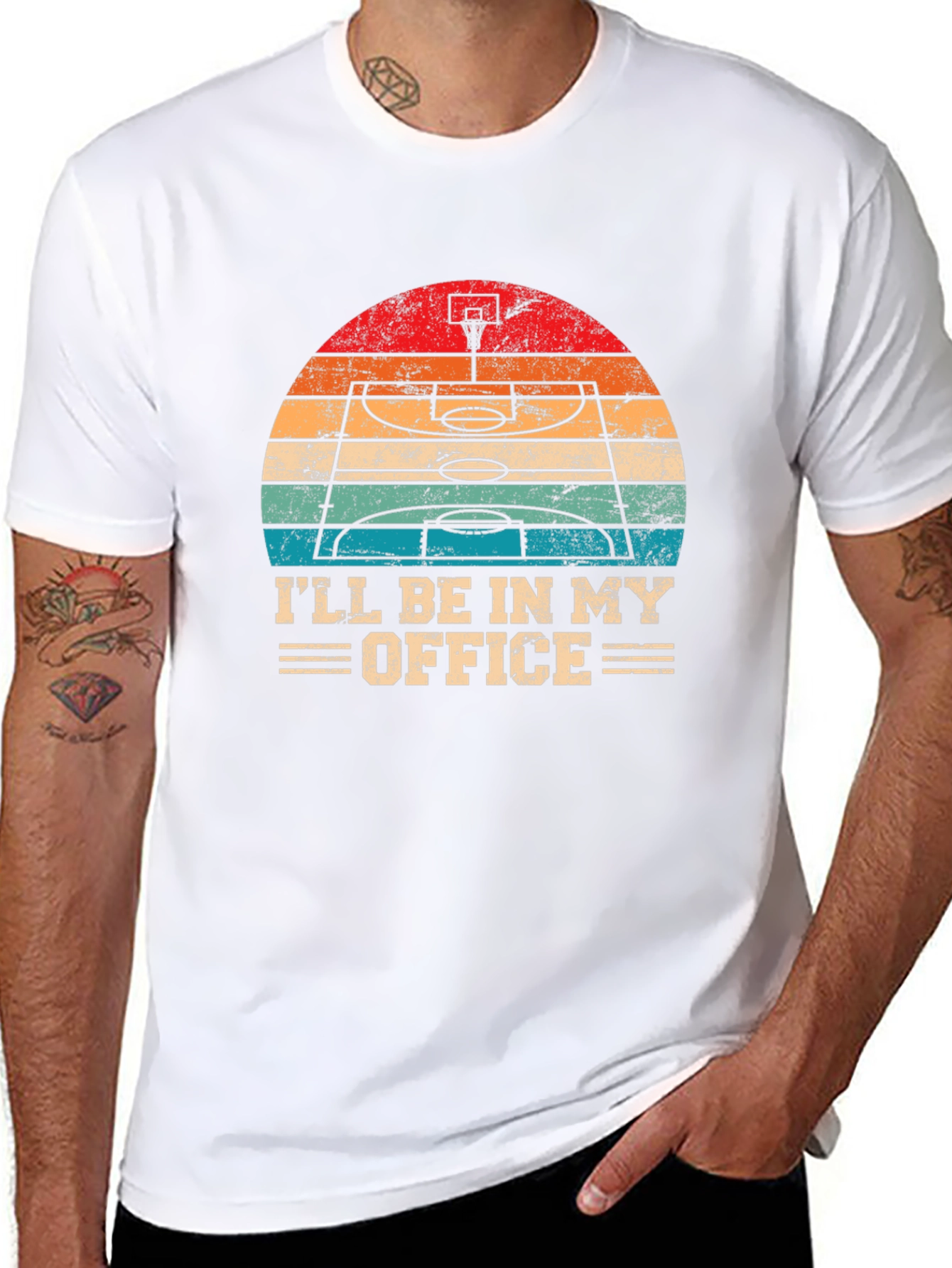Ill Be In My Office Basketball T-Shirt