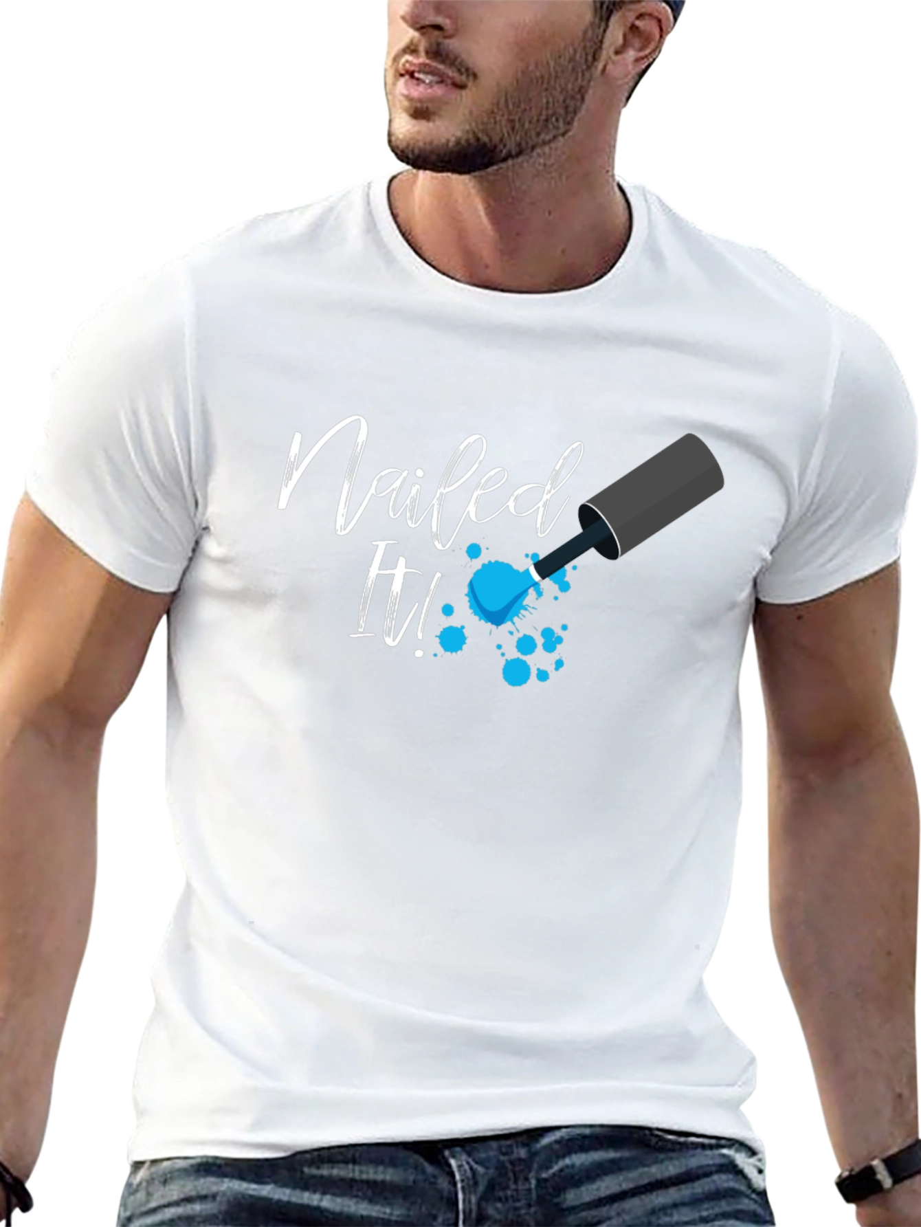Nailed It Graphic Tee - Fun Trendy T-Shirt