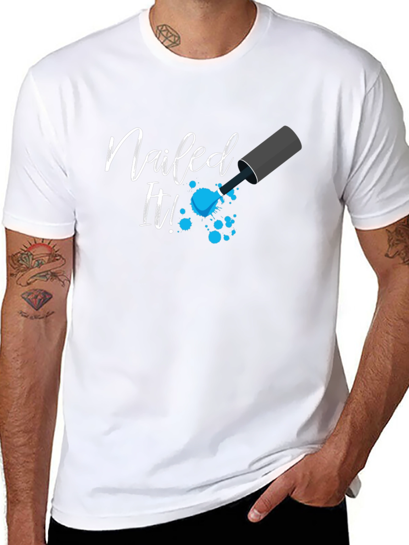 Nailed It Graphic Tee - Fun Trendy T-Shirt
