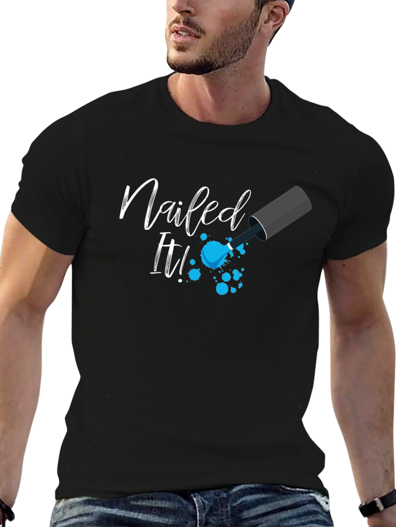 Nailed It Graphic Tee - Fun Trendy T-Shirt