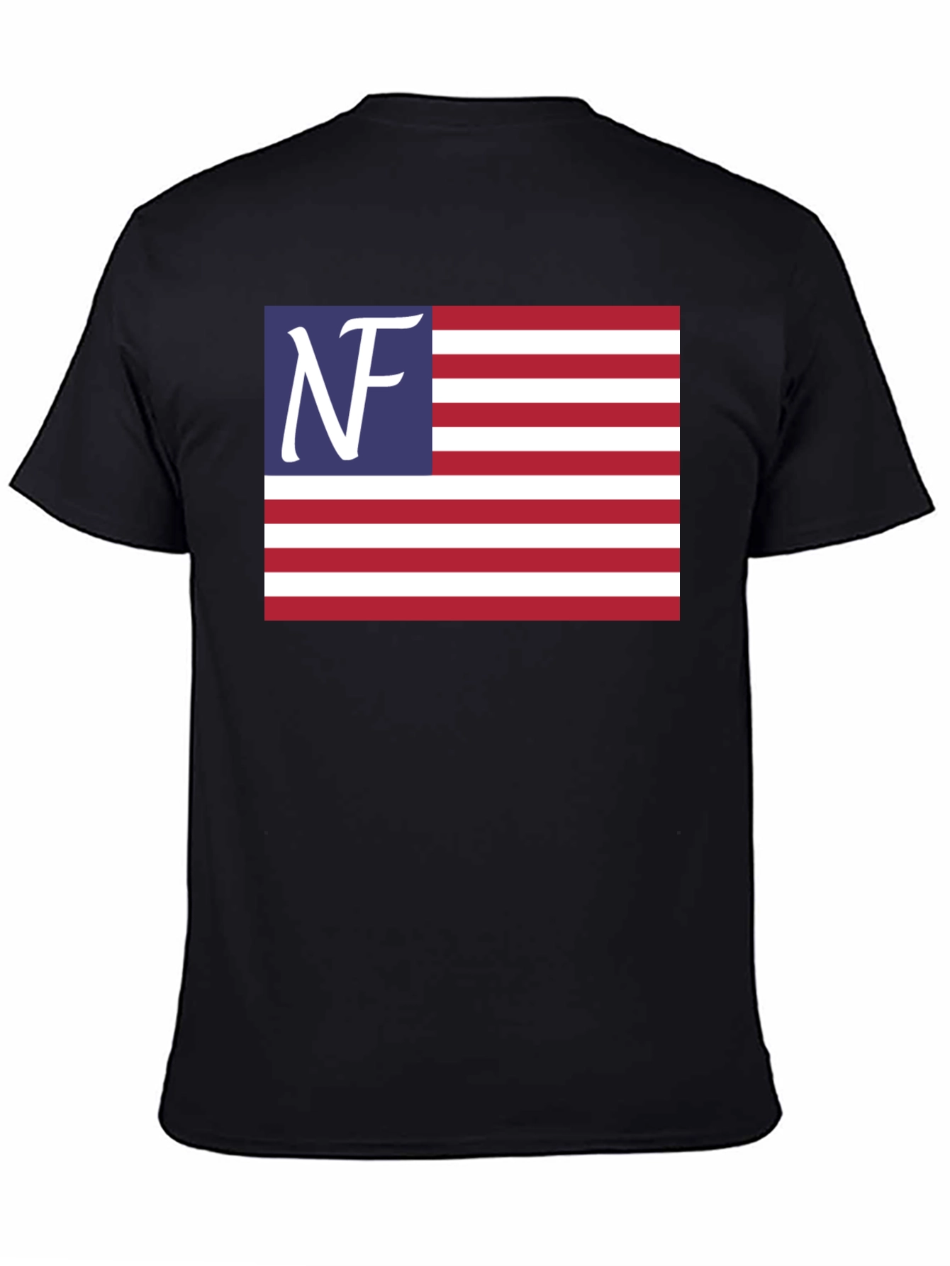 NF Patriotic T-Shirt - American Flag Design