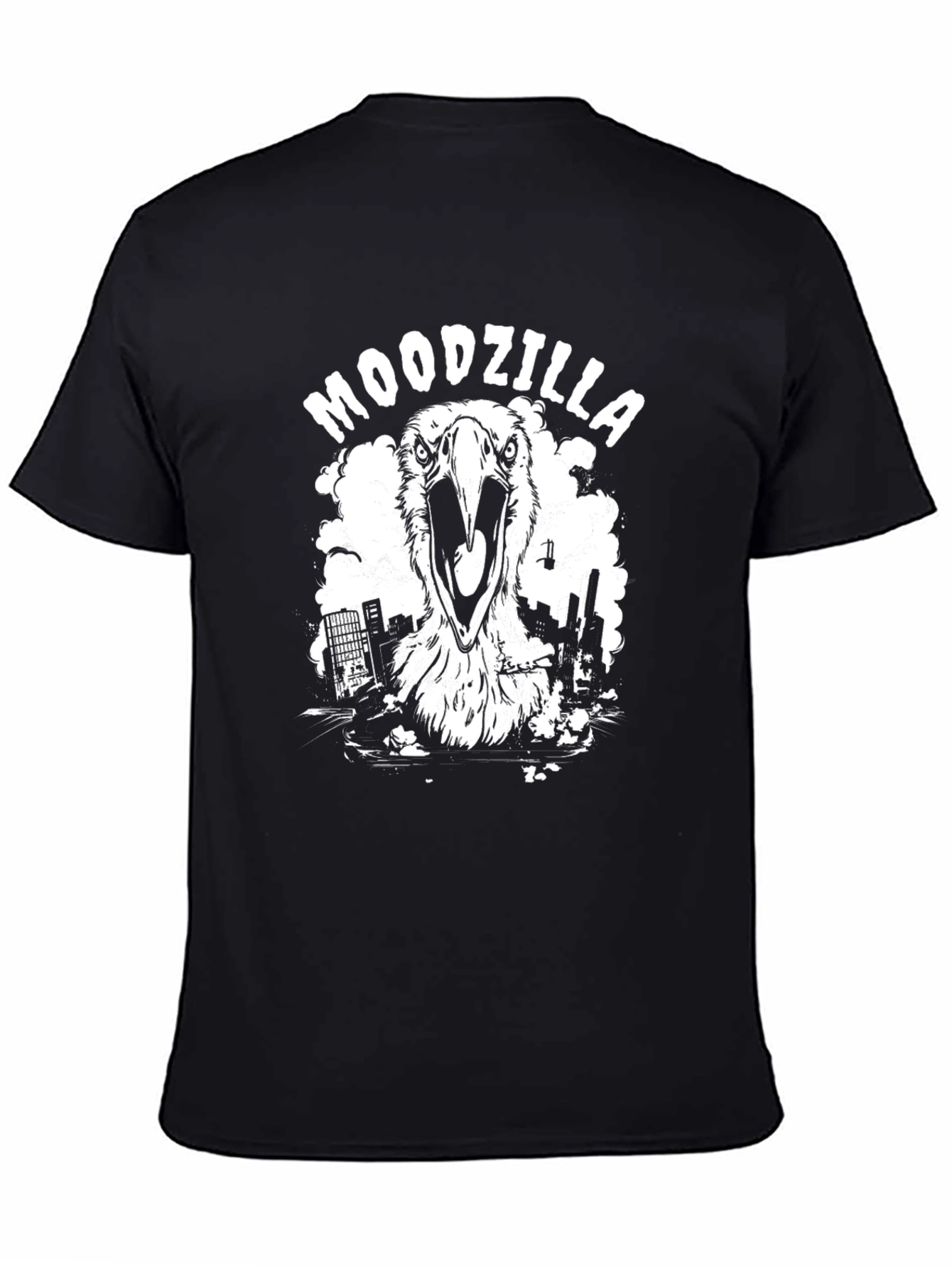 Moodzilla T-Shirt - Black Graphic Tee
