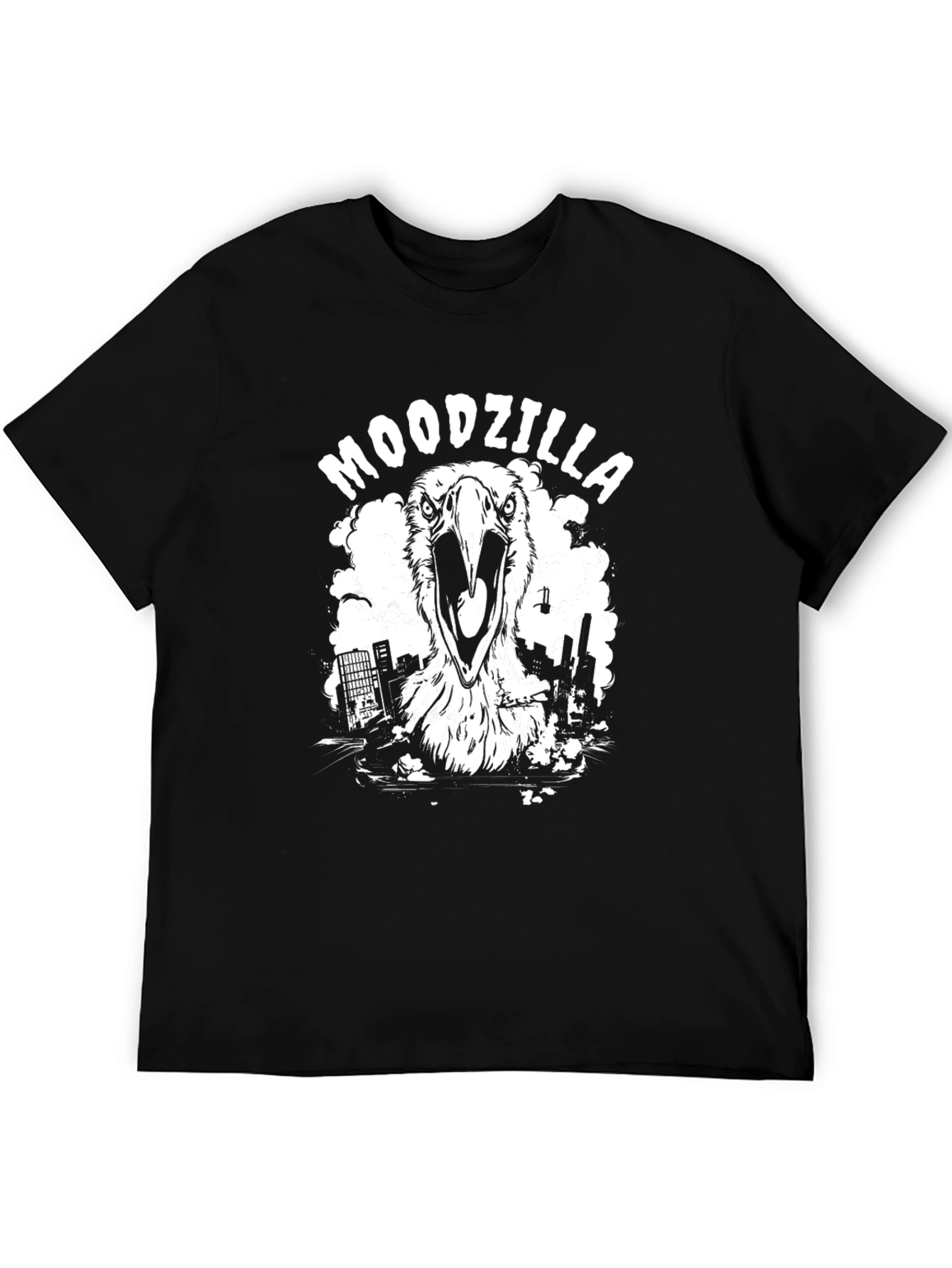 Moodzilla T-Shirt - Black Graphic Tee