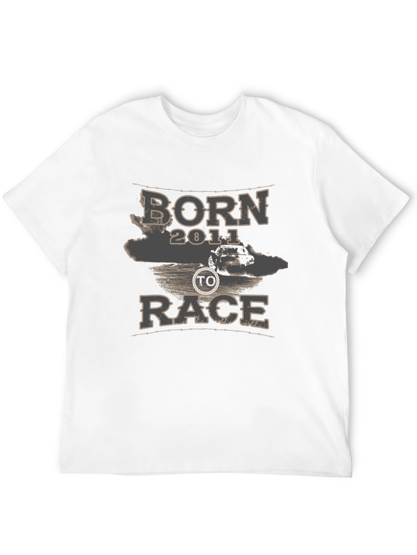 Born to Race 2011 Graphic T-Shirt - Black