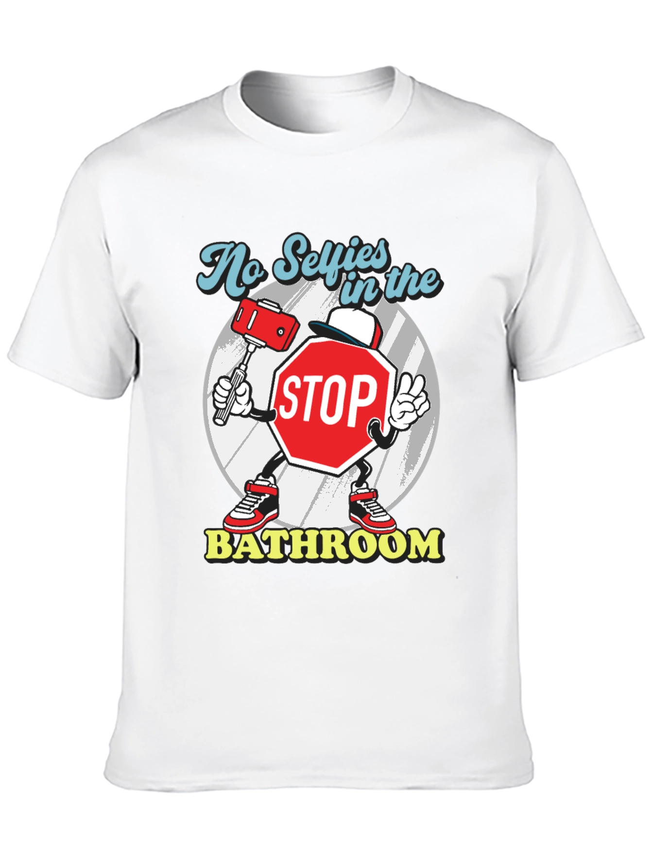 No Selfies in the Bathroom T-Shirt
