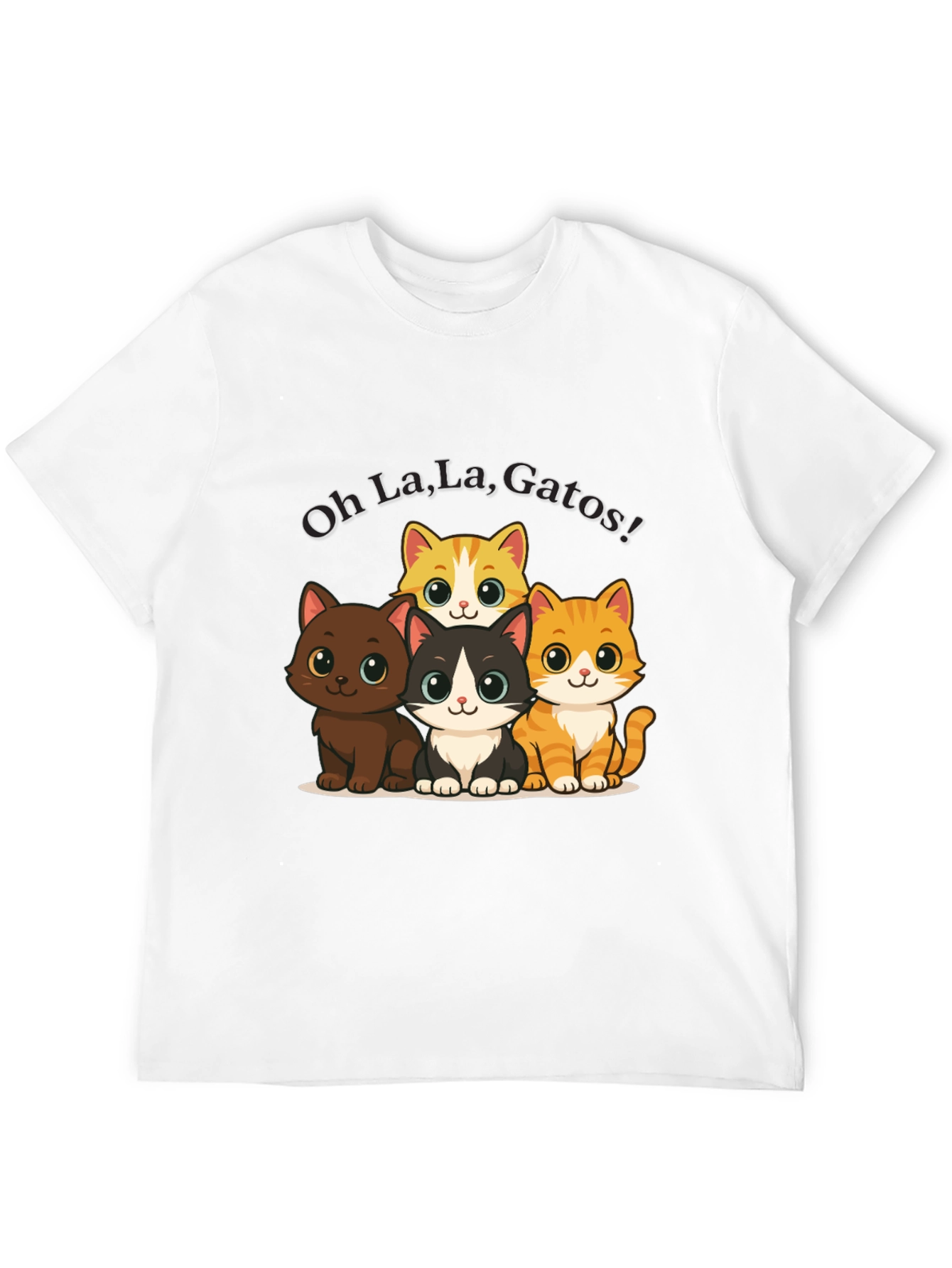 Oh La La Gatos! Cat Lovers T-Shirt