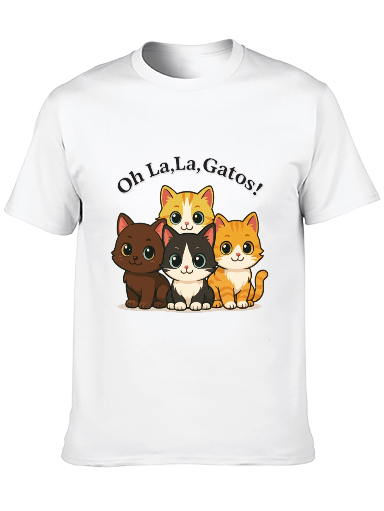 Oh La La Gatos! Cat Lovers T-Shirt
