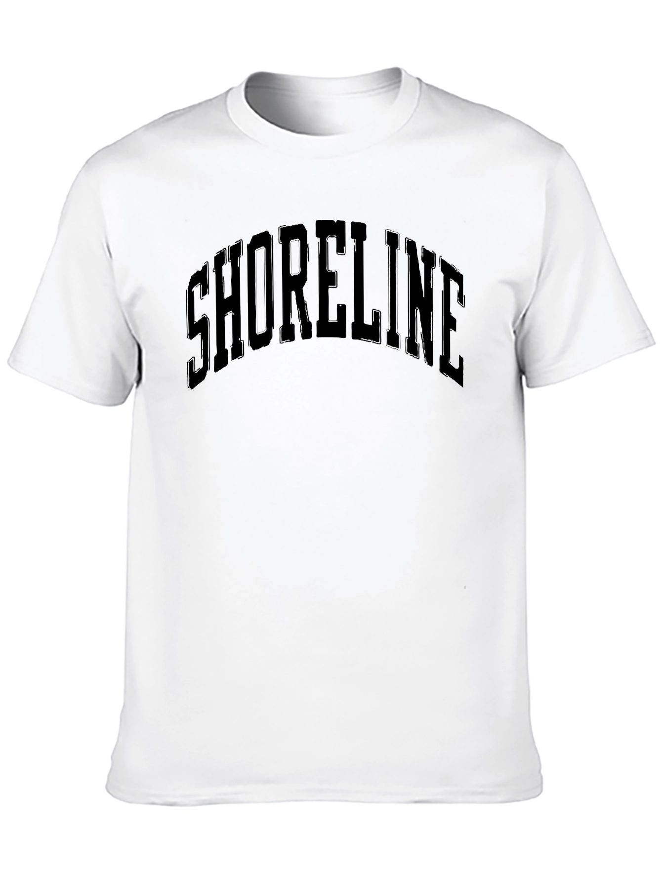 Shoreline Black Graphic T-Shirt
