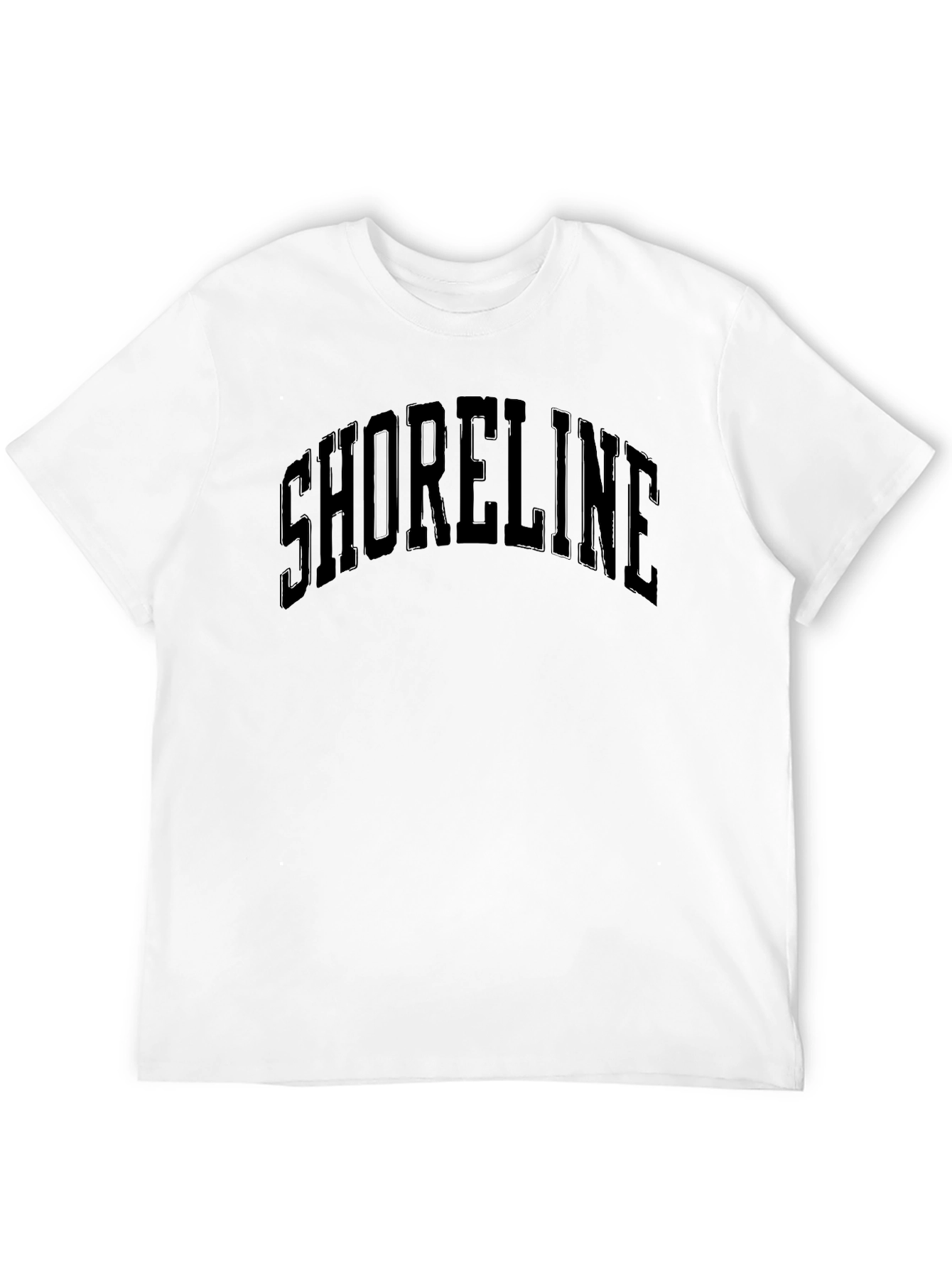 Shoreline Black Graphic T-Shirt