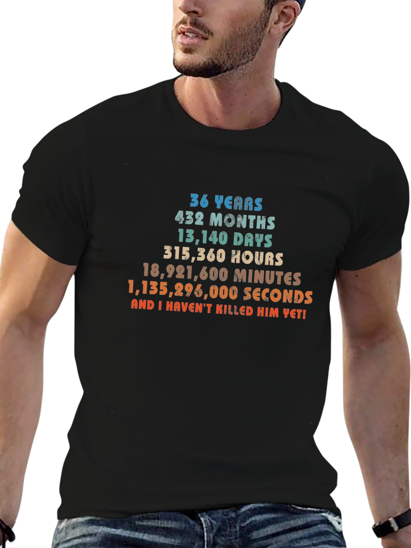 36 Years Anniversary T-Shirt Funny Gift