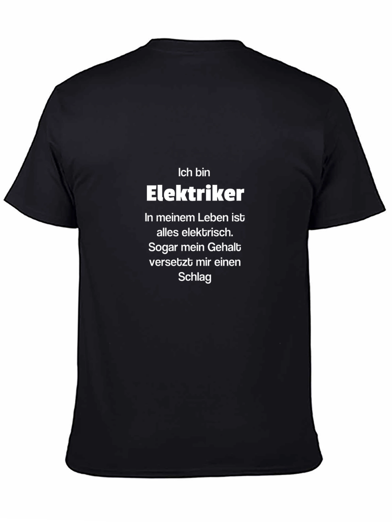 Ich Bin Elektriker T-Shirt - Electrician Gift