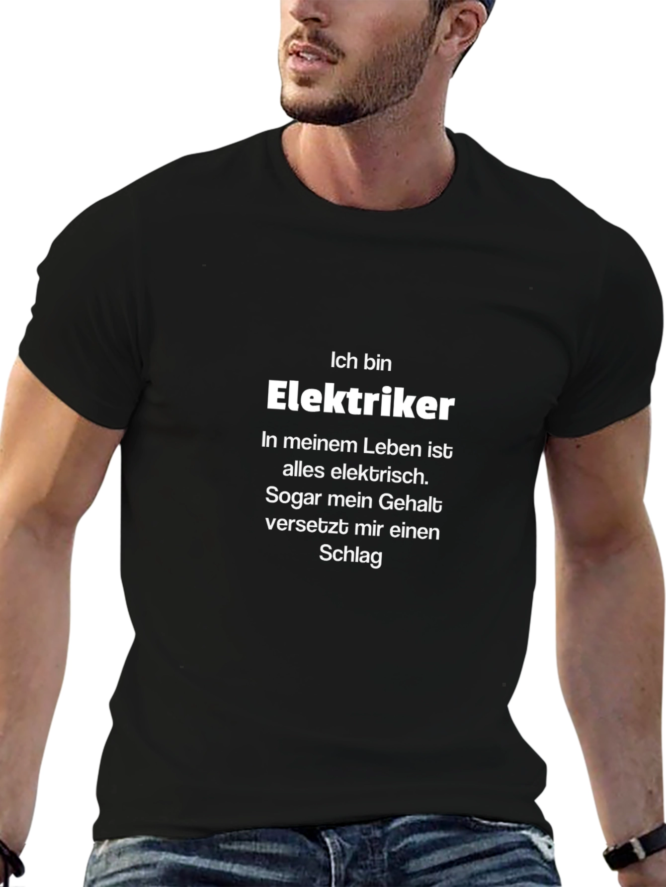 Ich Bin Elektriker T-Shirt - Electrician Gift