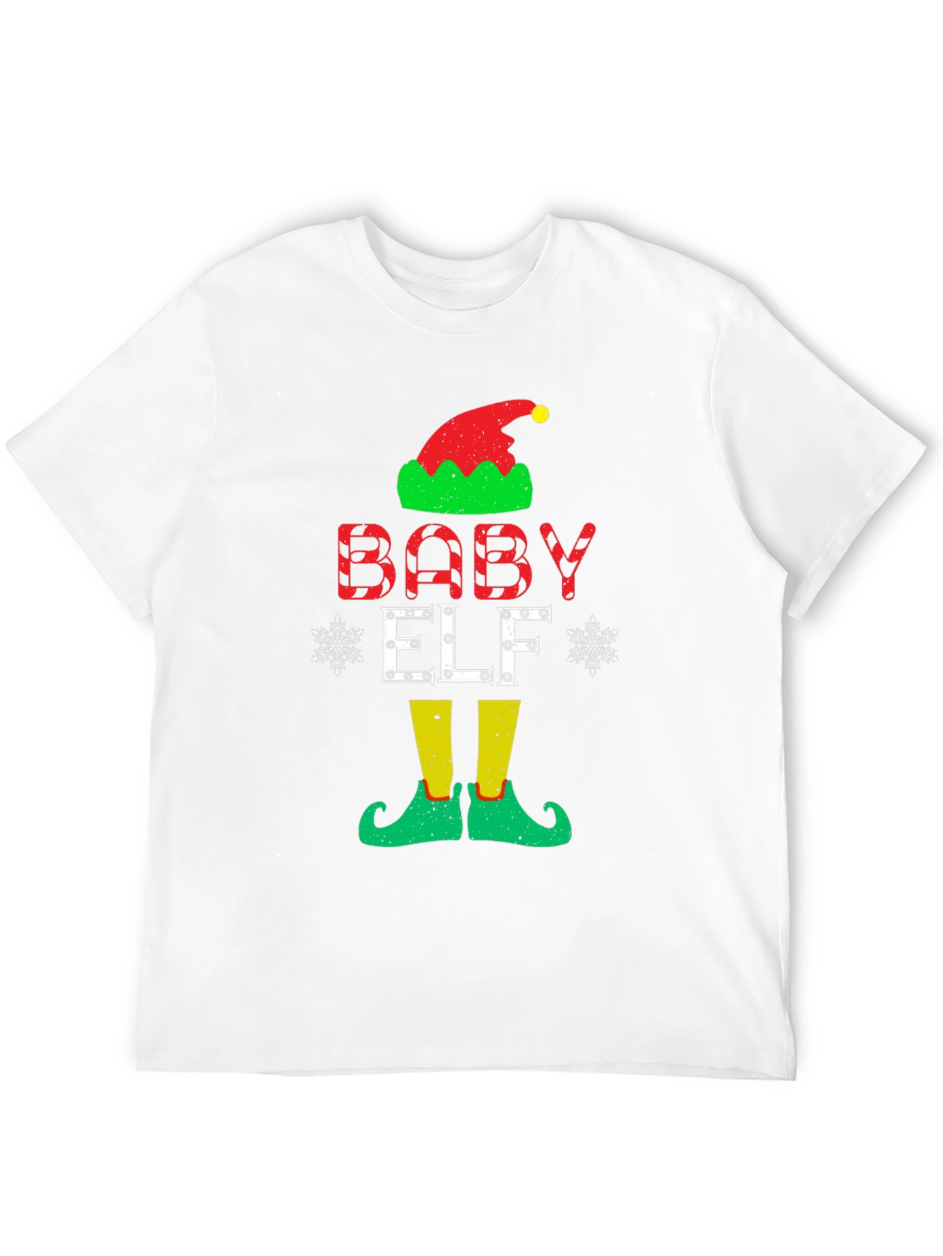 Baby Elf Christmas T-Shirt Festive Holiday Apparel