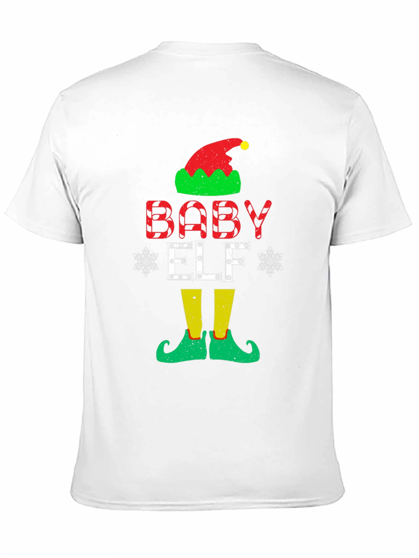 Baby Elf Christmas T-Shirt Festive Holiday Apparel
