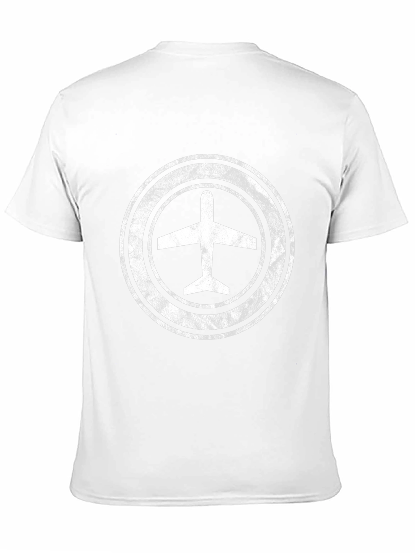 Airplane Logo Black T-Shirt - Pilot Gift