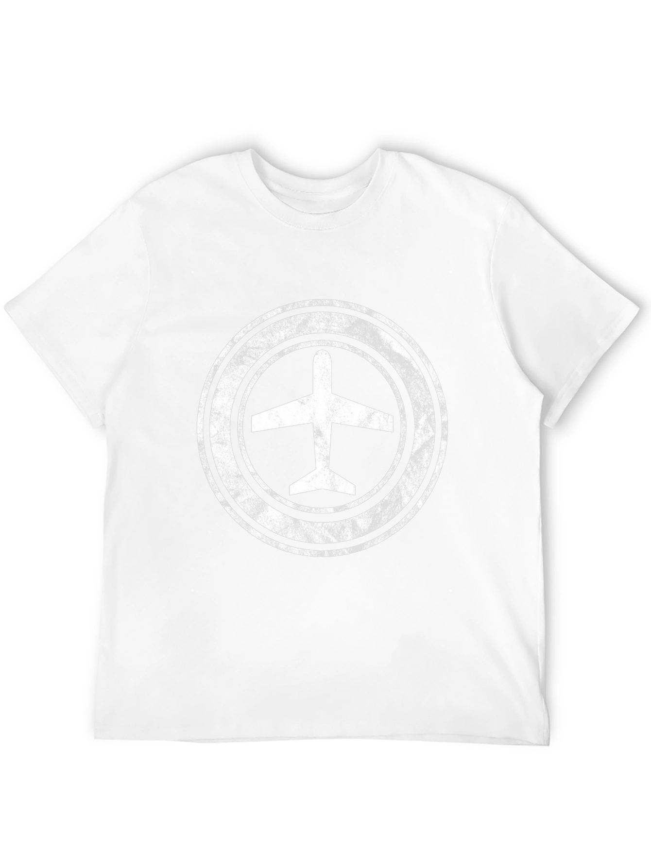 Airplane Logo Black T-Shirt - Pilot Gift