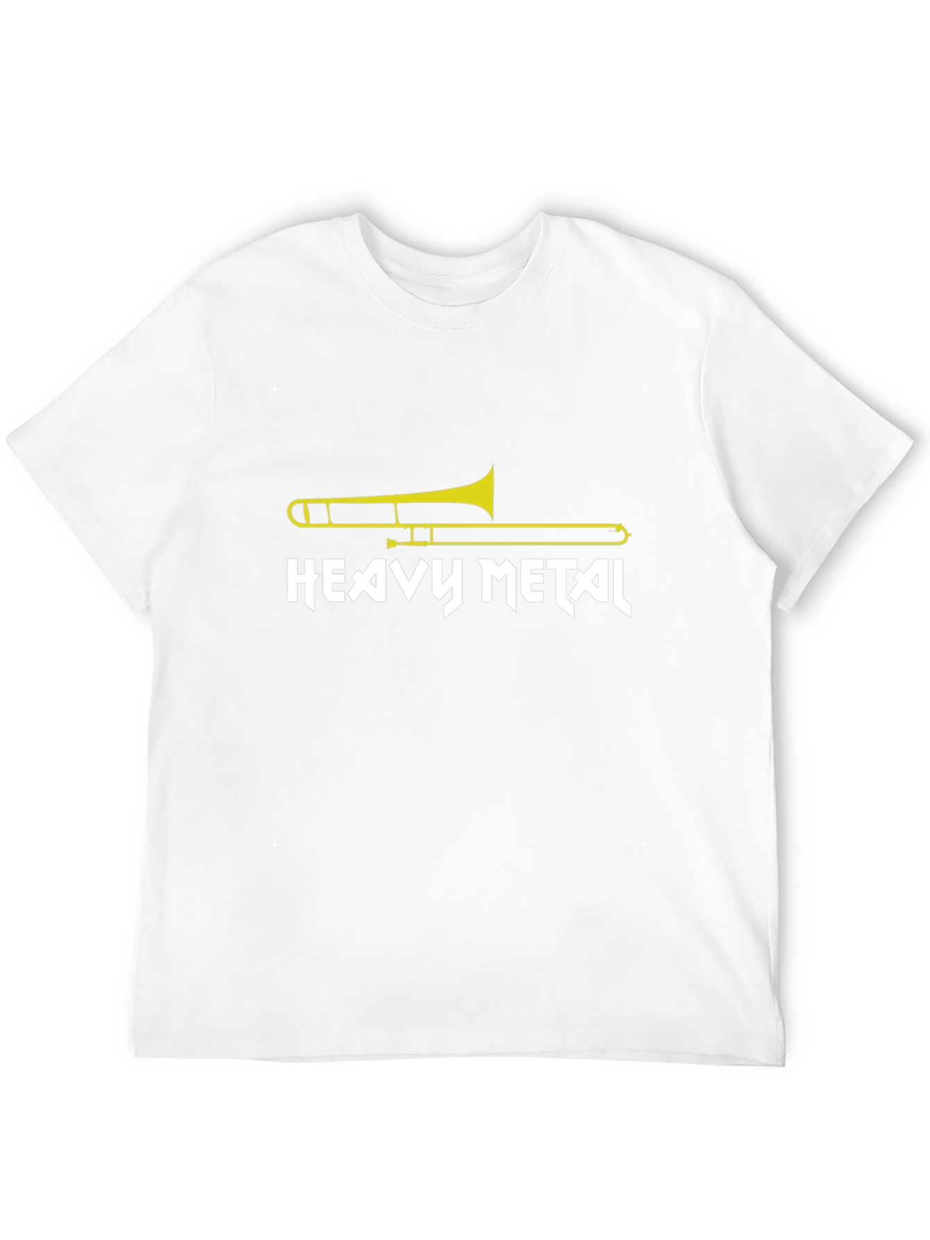 Heavy Metal Trombone Graphic T-Shirt