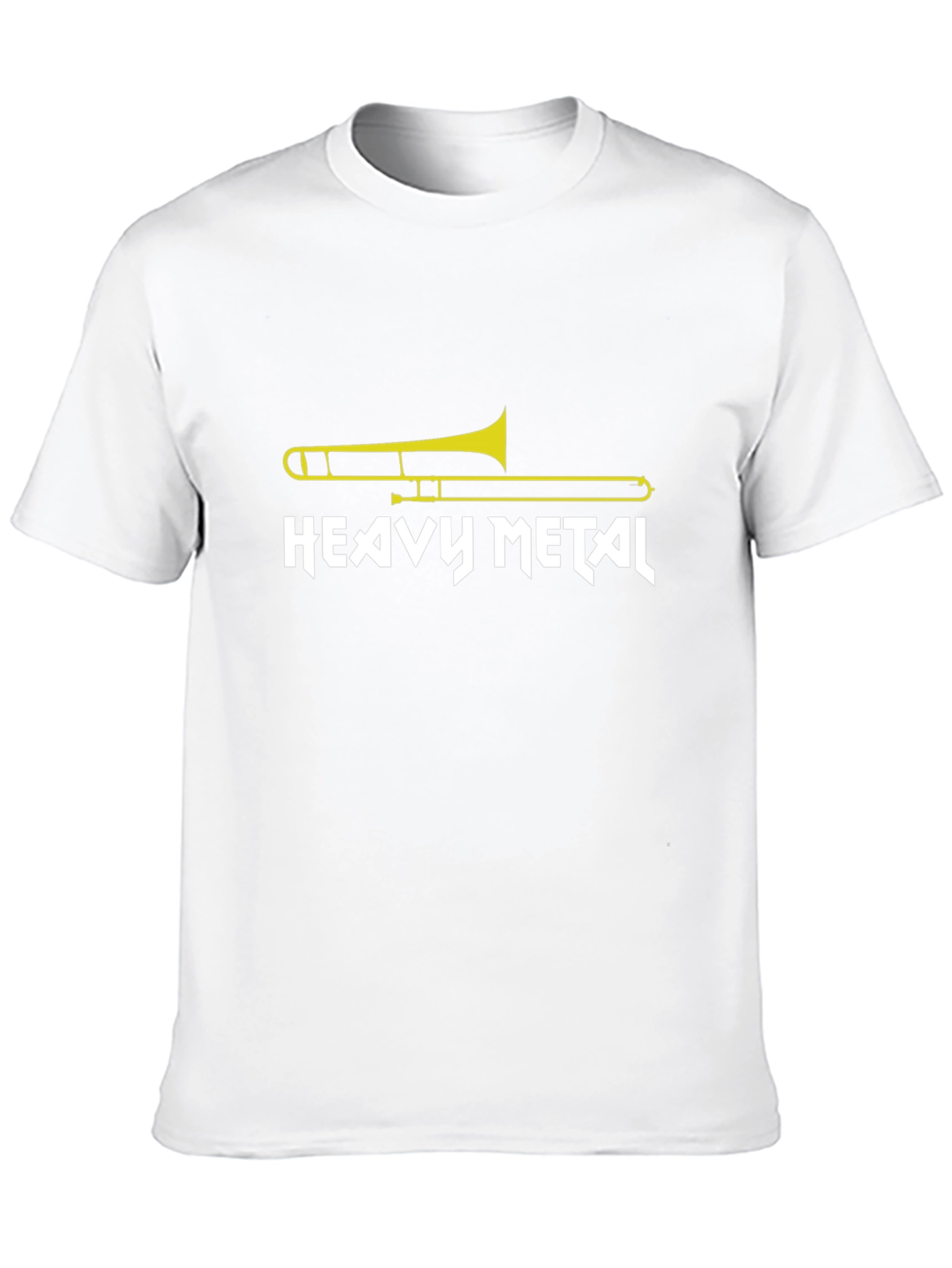 Heavy Metal Trombone Graphic T-Shirt