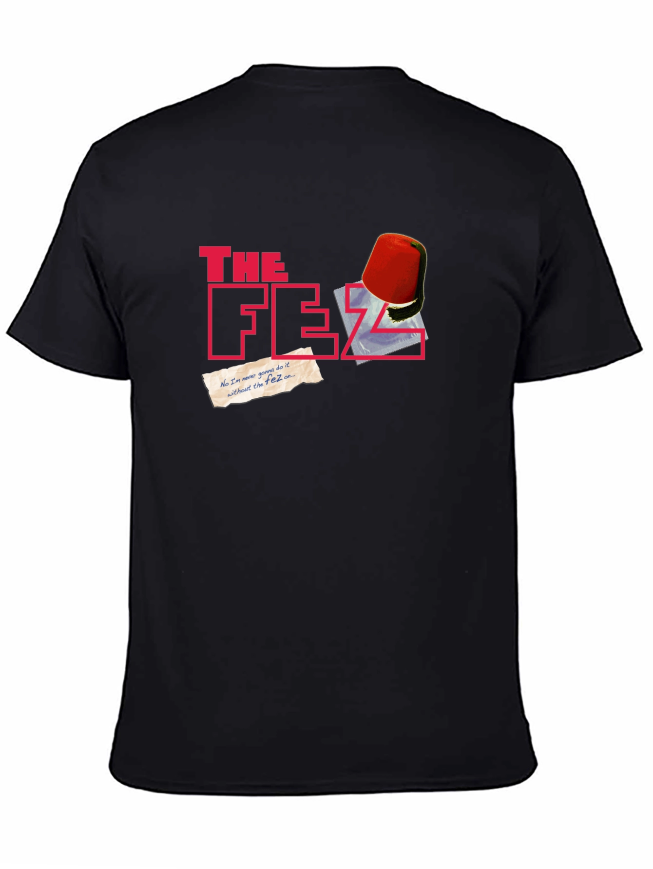 The Fez T-Shirt - Red Fez Design