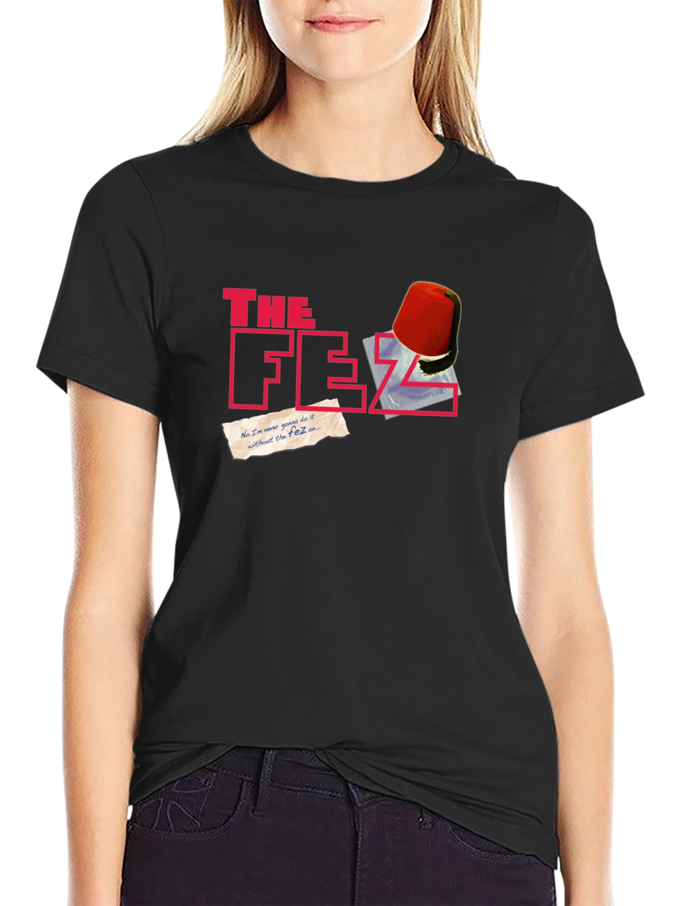 The Fez T-Shirt - Red Fez Design