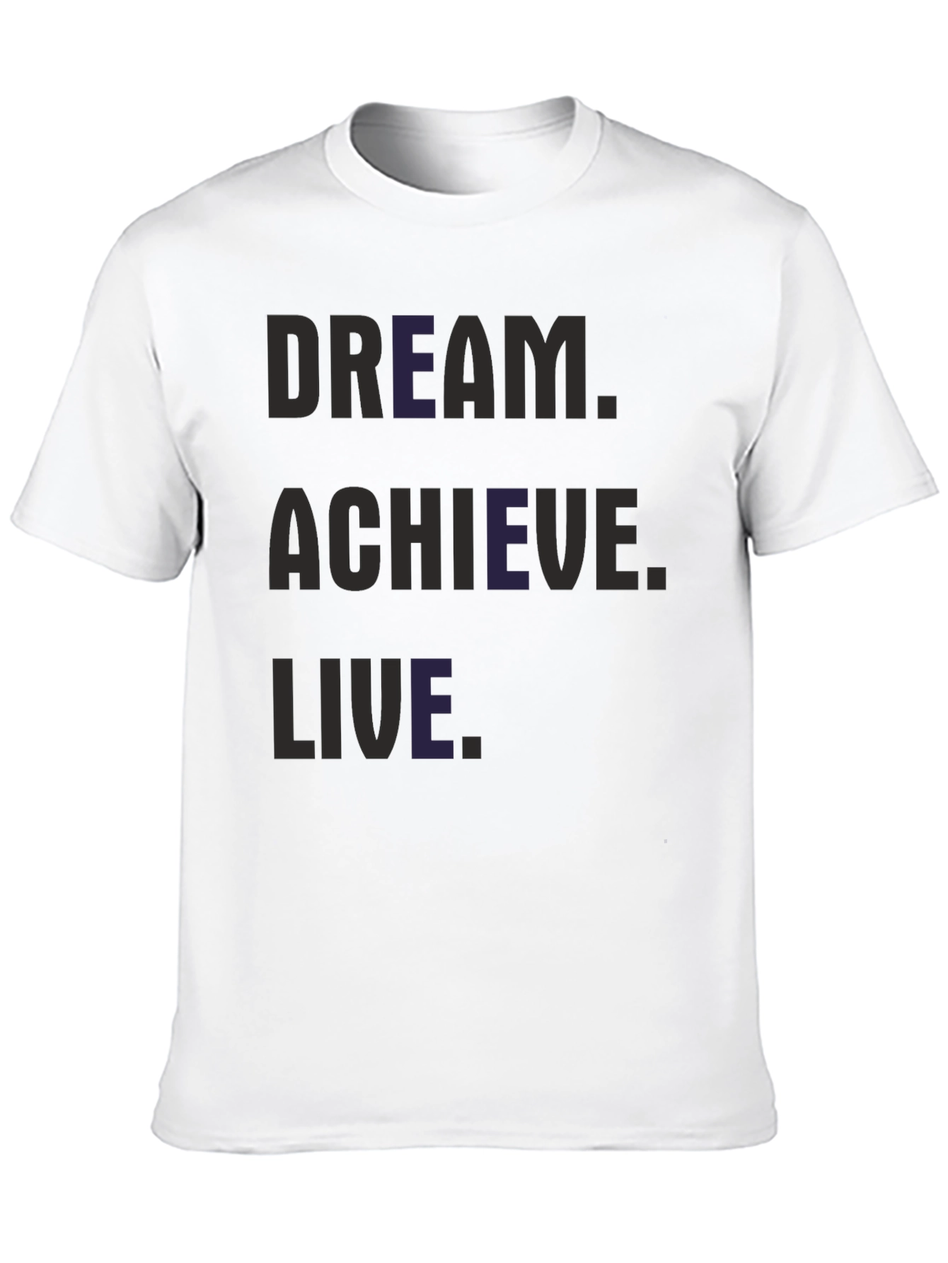 Dream Achieve Live Graphic T-Shirt