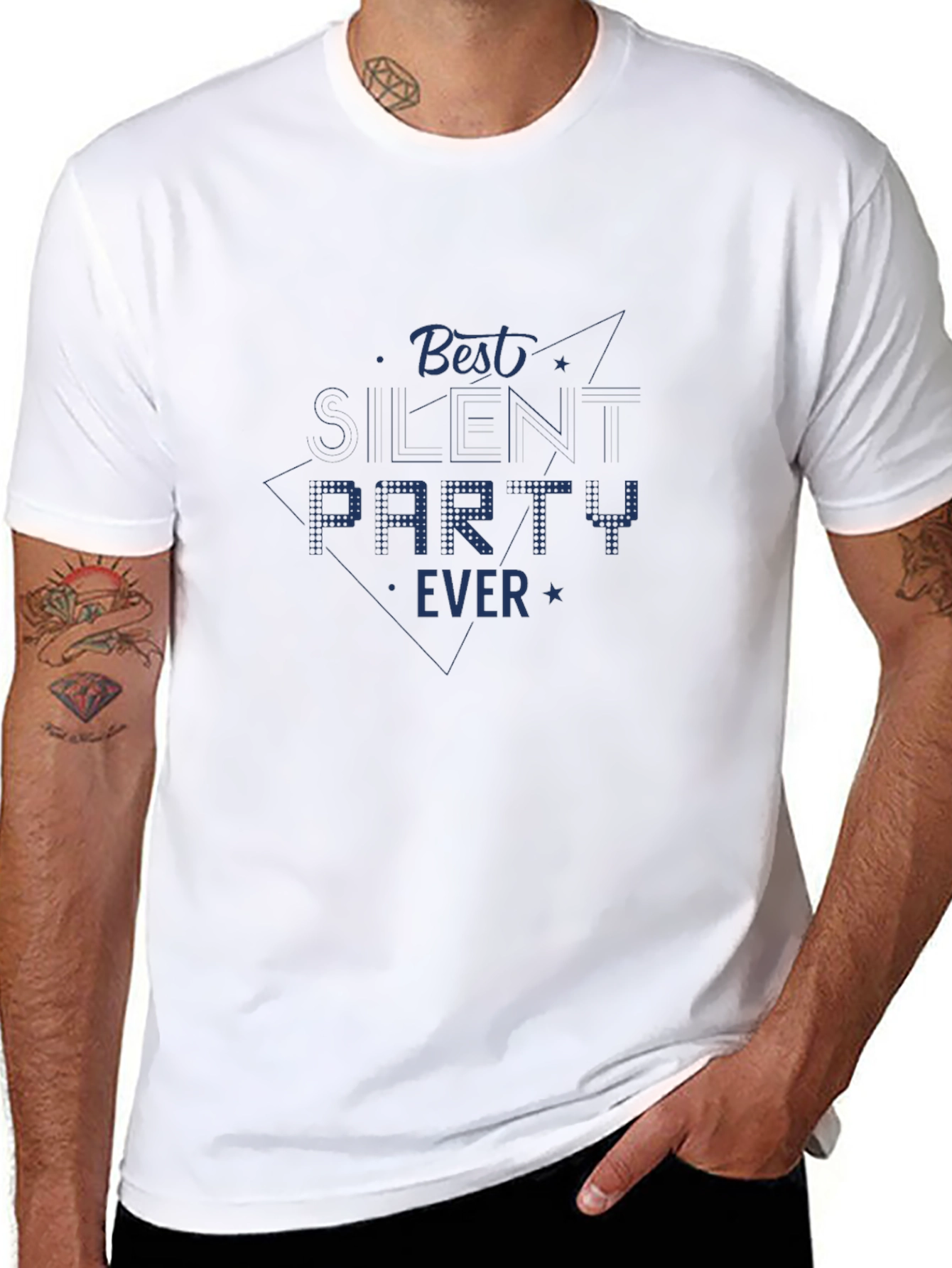Best Silent Party Ever T-Shirt - Graphic Tee