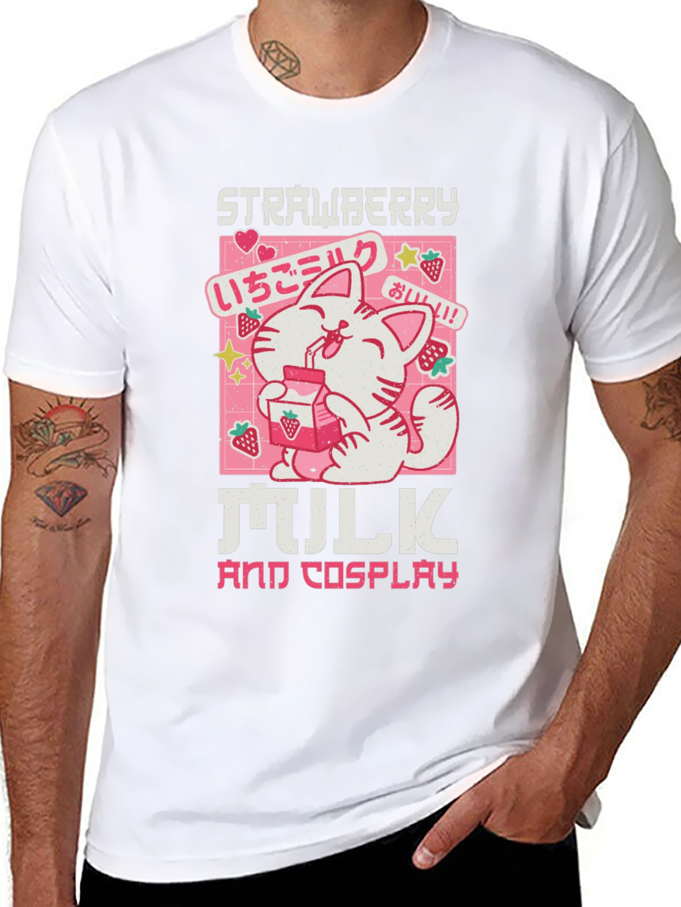 Strawberry Milk & Cosplay T-Shirt