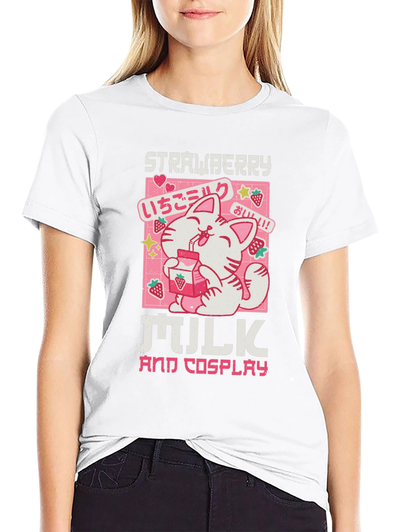 Strawberry Milk & Cosplay T-Shirt