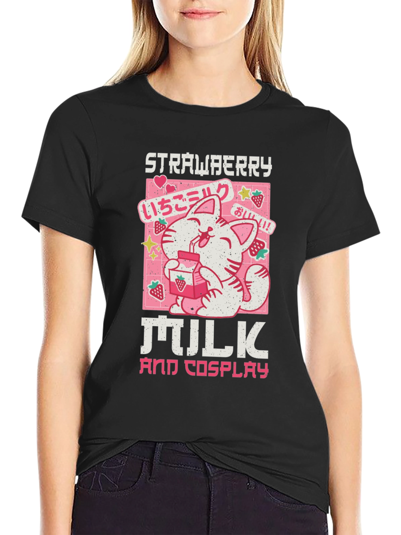 Strawberry Milk & Cosplay T-Shirt