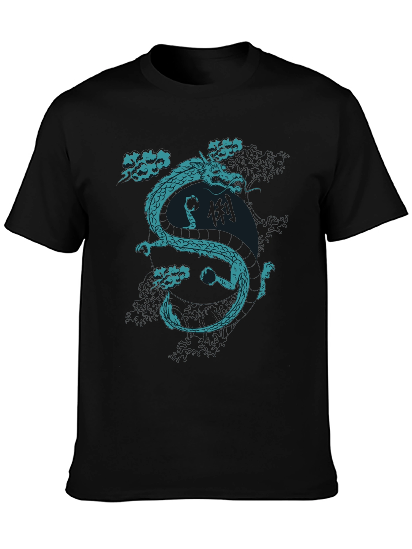 Dragon Graphic T-Shirt - Black