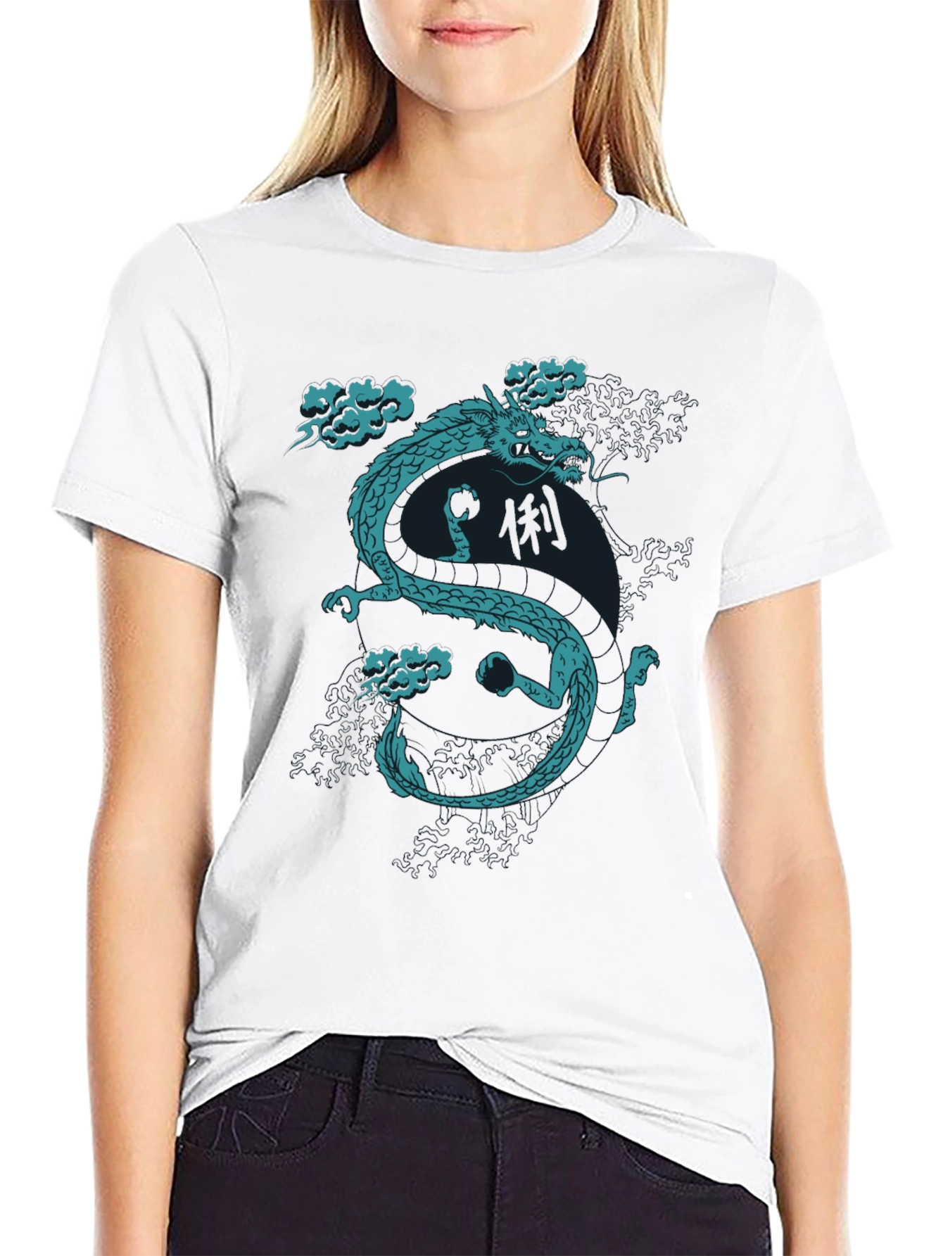 Dragon Graphic T-Shirt - Black