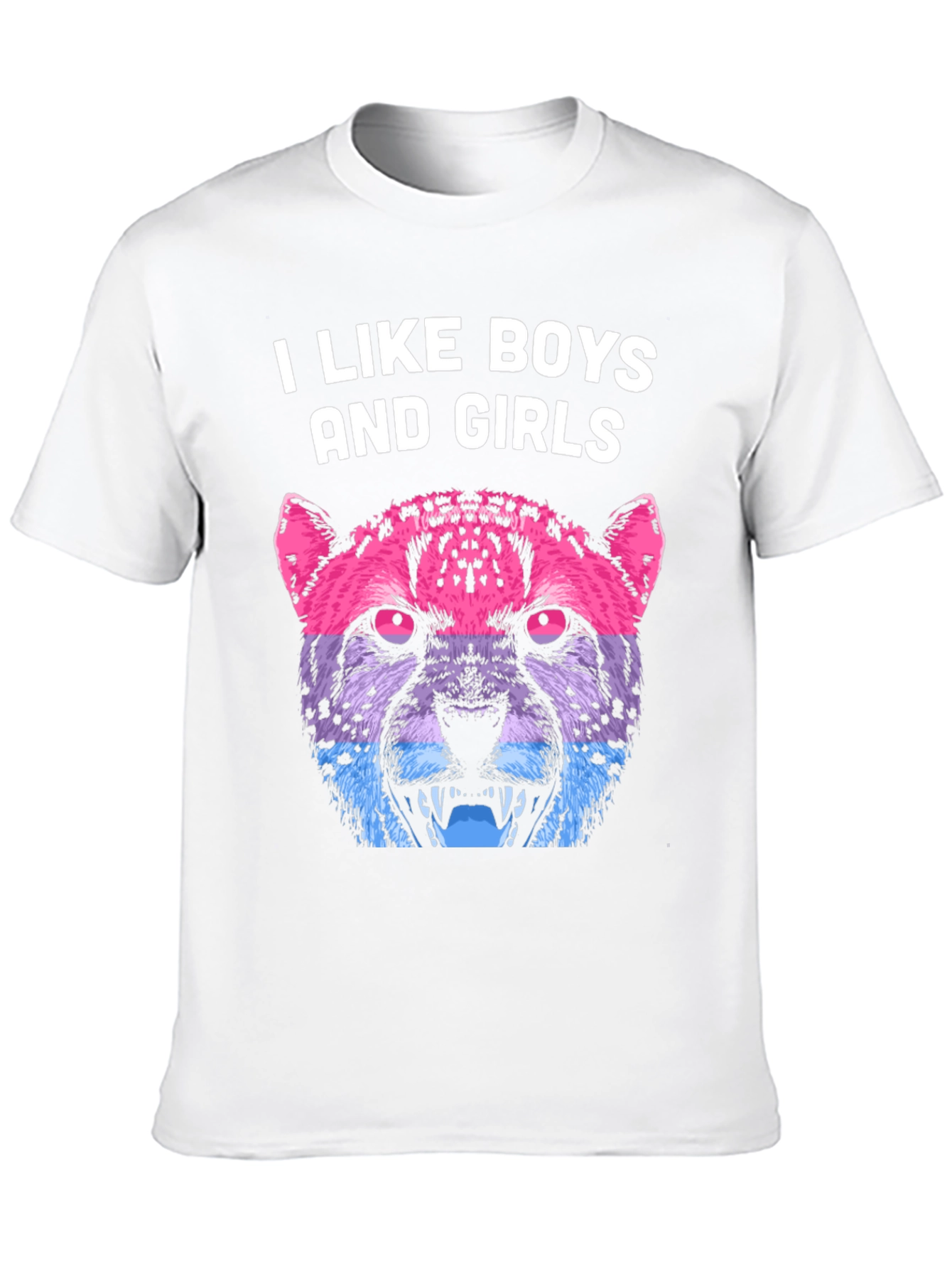 Bisexual Pride T-Shirt - I Like Boys and Girls