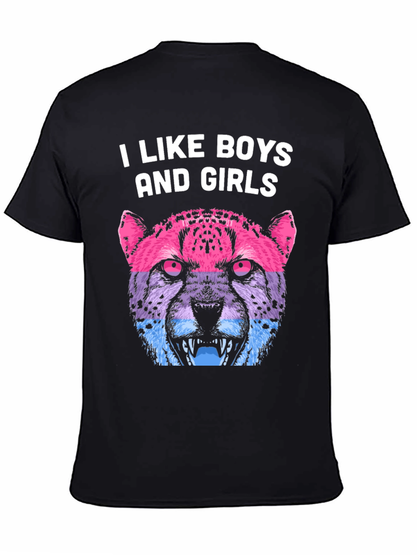 Bisexual Pride T-Shirt - I Like Boys and Girls