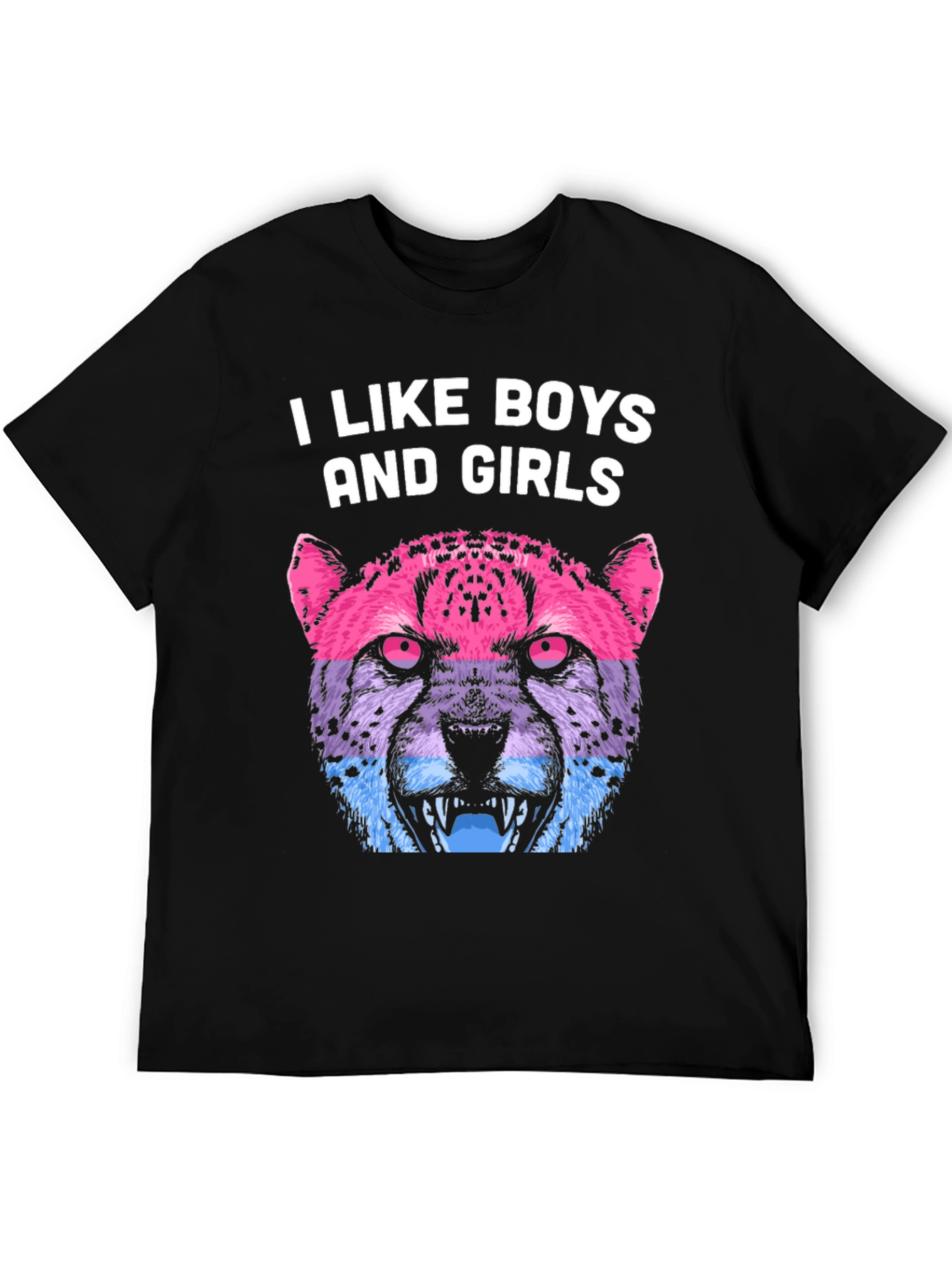 Bisexual Pride T-Shirt - I Like Boys and Girls