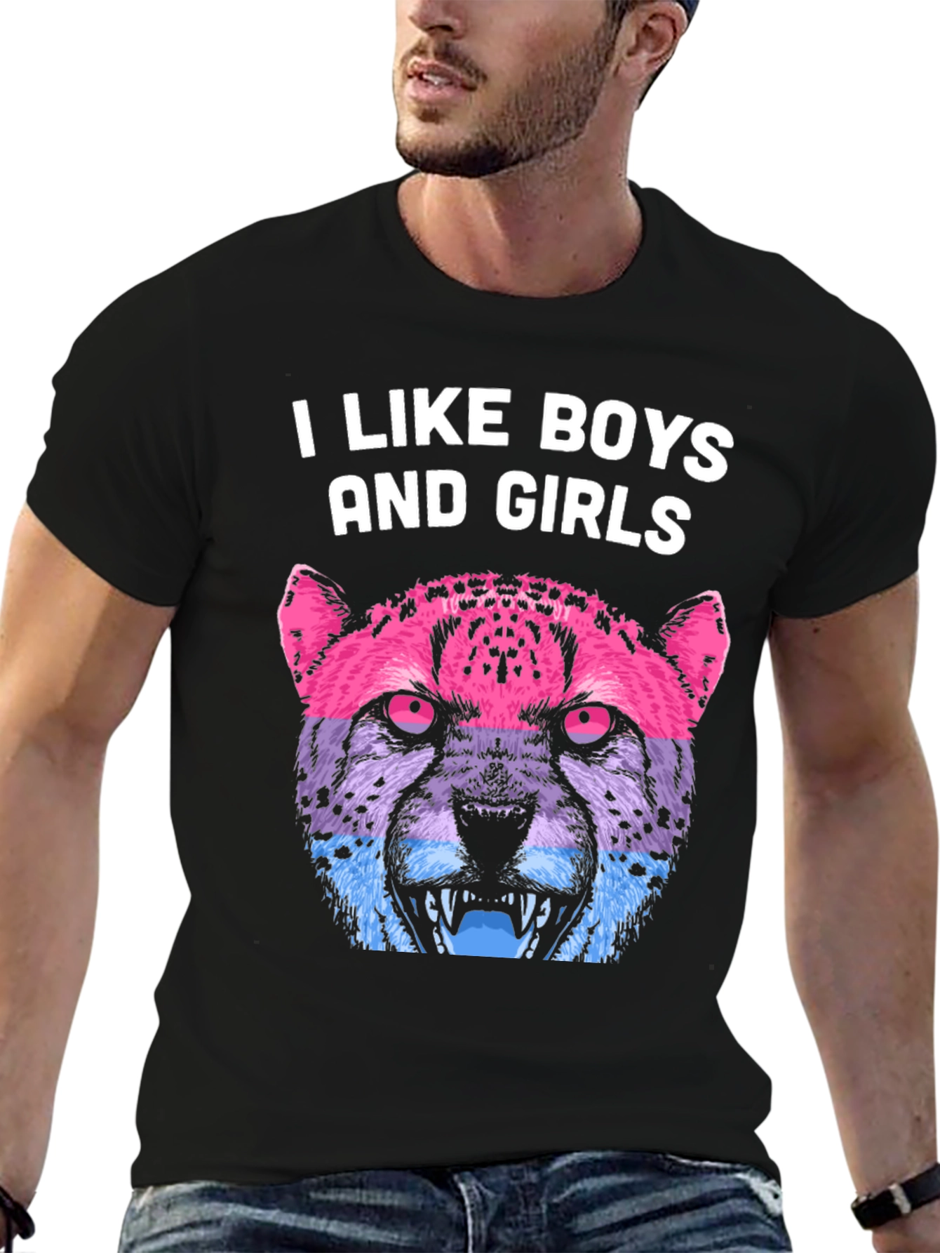 Bisexual Pride T-Shirt - I Like Boys and Girls