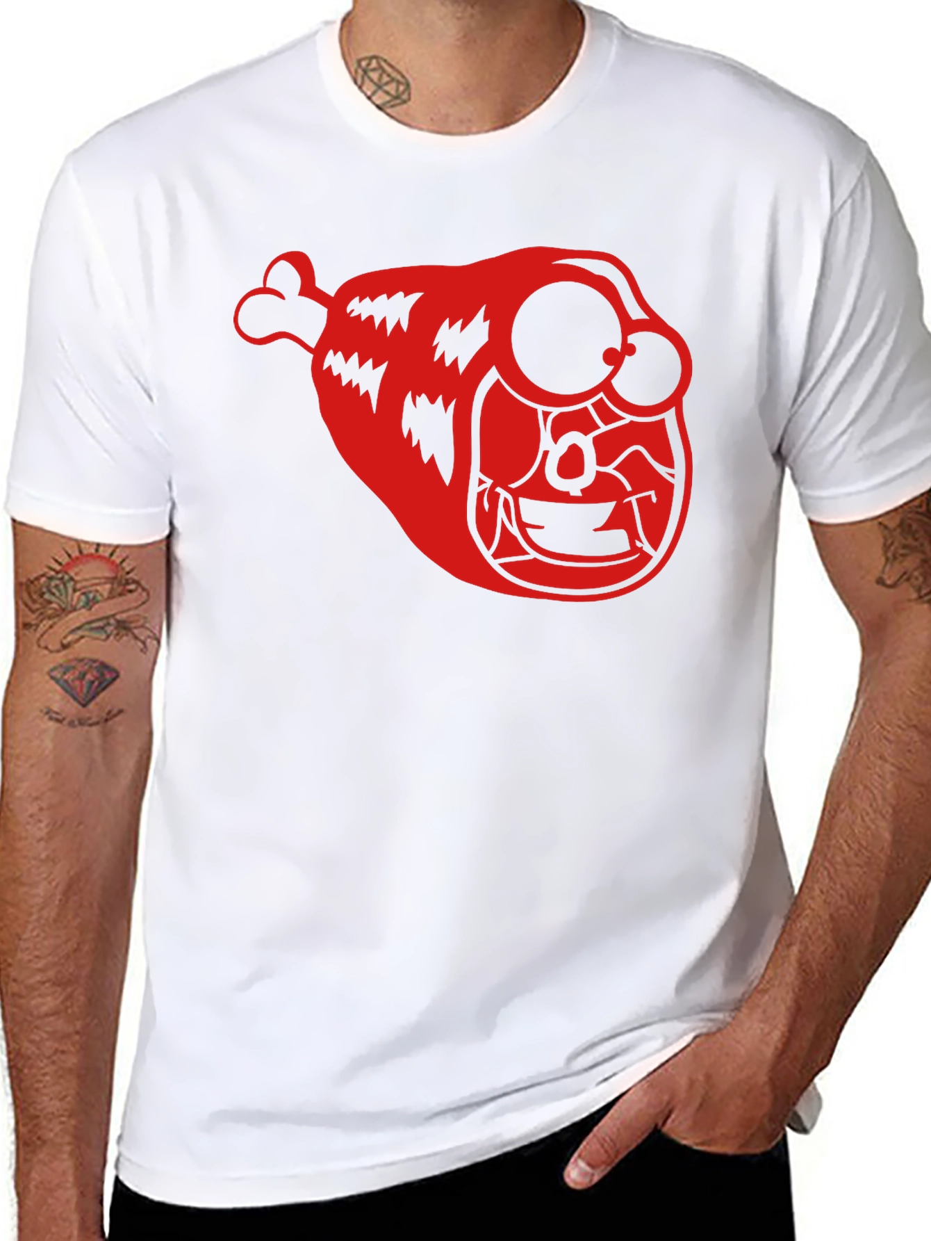 Meatwad Graphic T-Shirt - Black Cotton Tee
