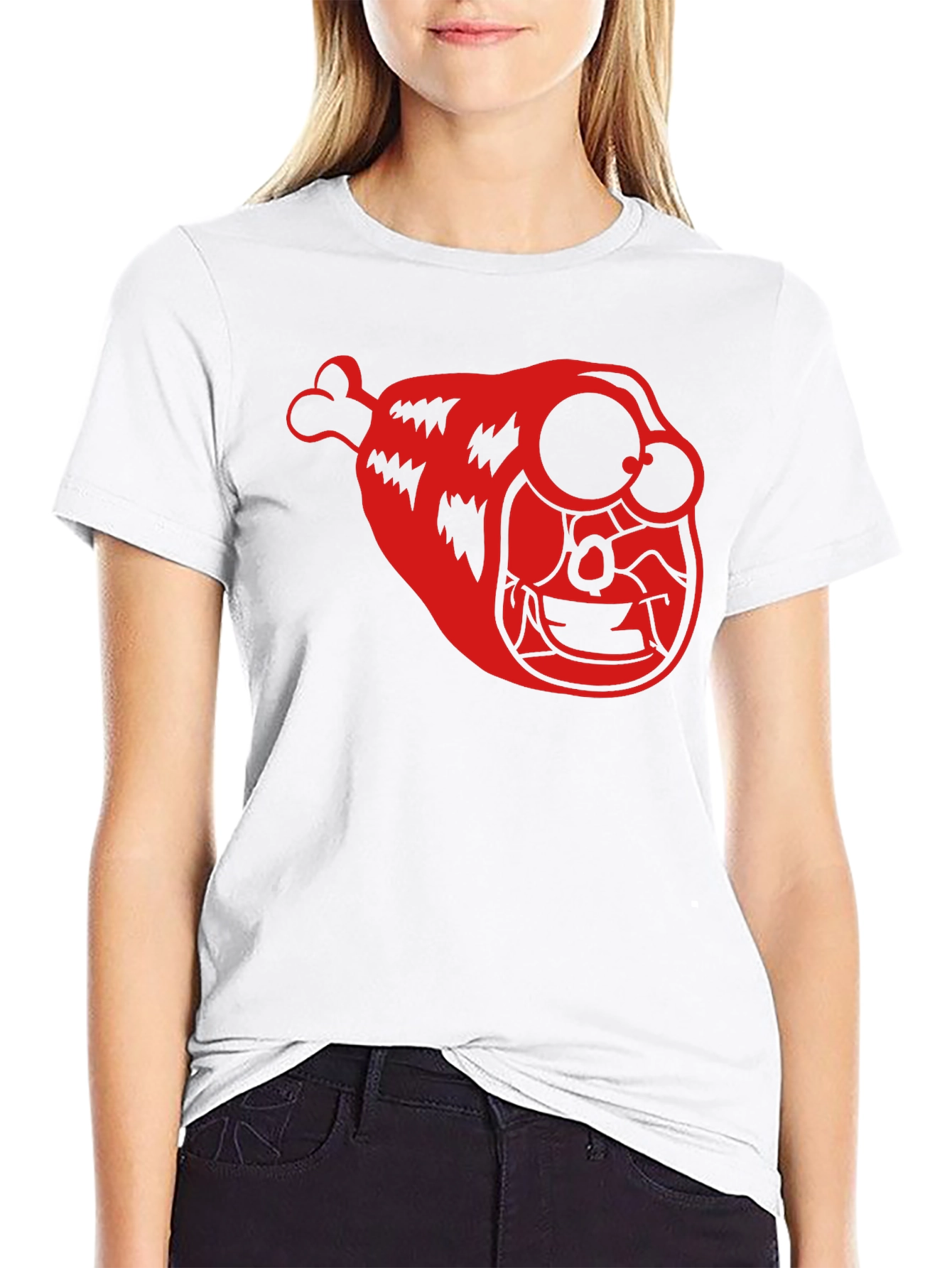 Meatwad Graphic T-Shirt - Black Cotton Tee