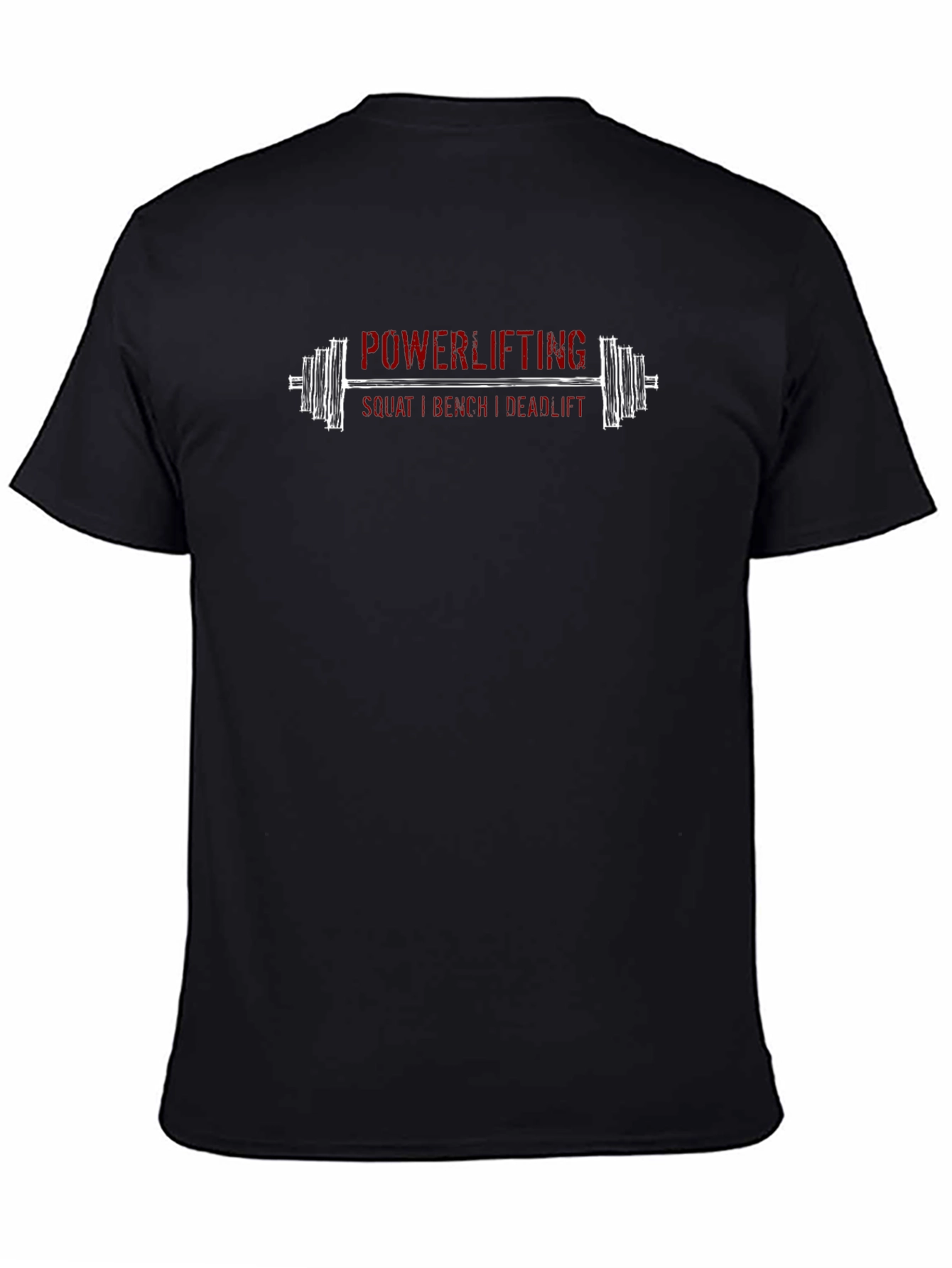 Powerlifting Graphic T-Shirt - Squat Bench Deadlift
