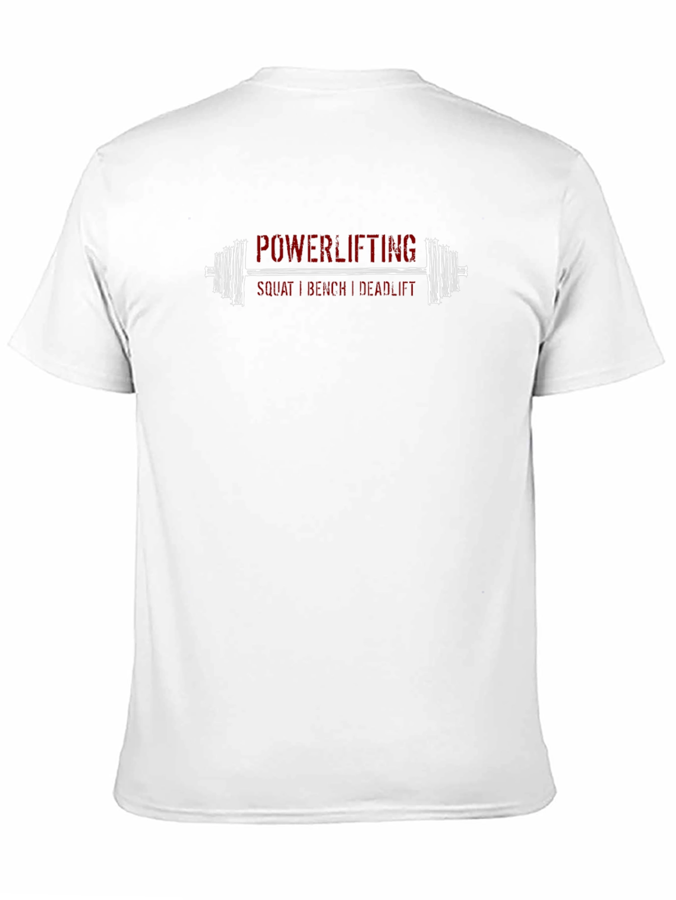 Powerlifting Graphic T-Shirt - Squat Bench Deadlift