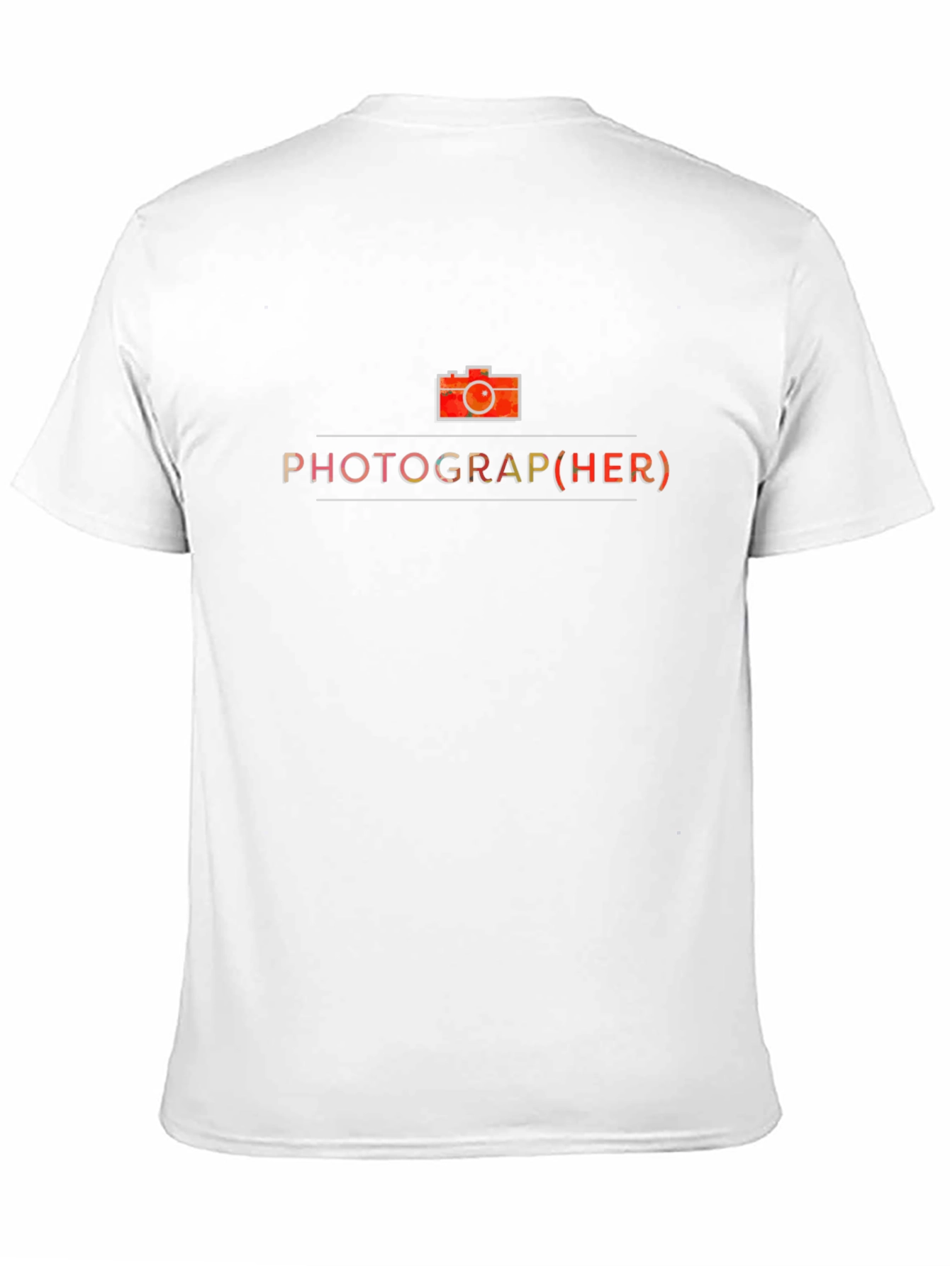 Photographer Tee: Stylish Camera Graphic T-Shirt