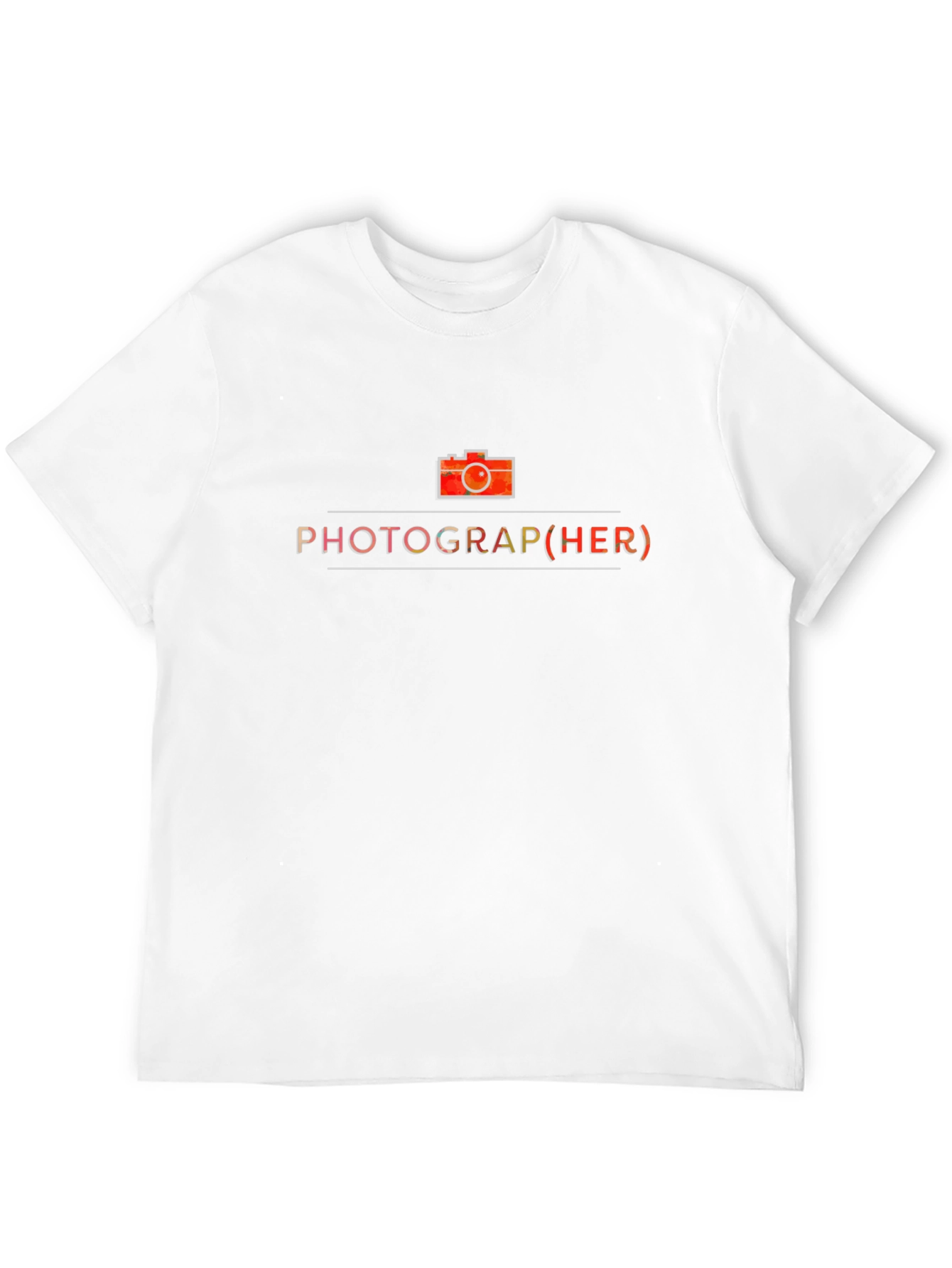Photographer Tee: Stylish Camera Graphic T-Shirt