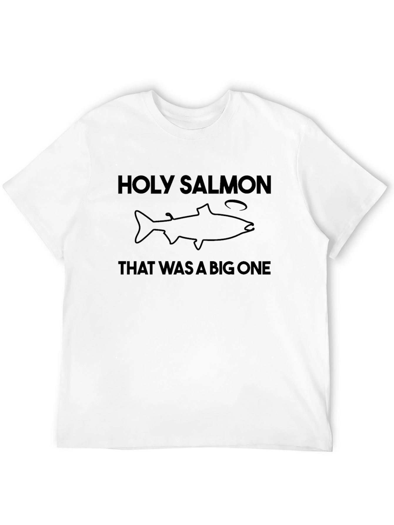 Holy Salmon T-Shirt - Funny Fishing Tee